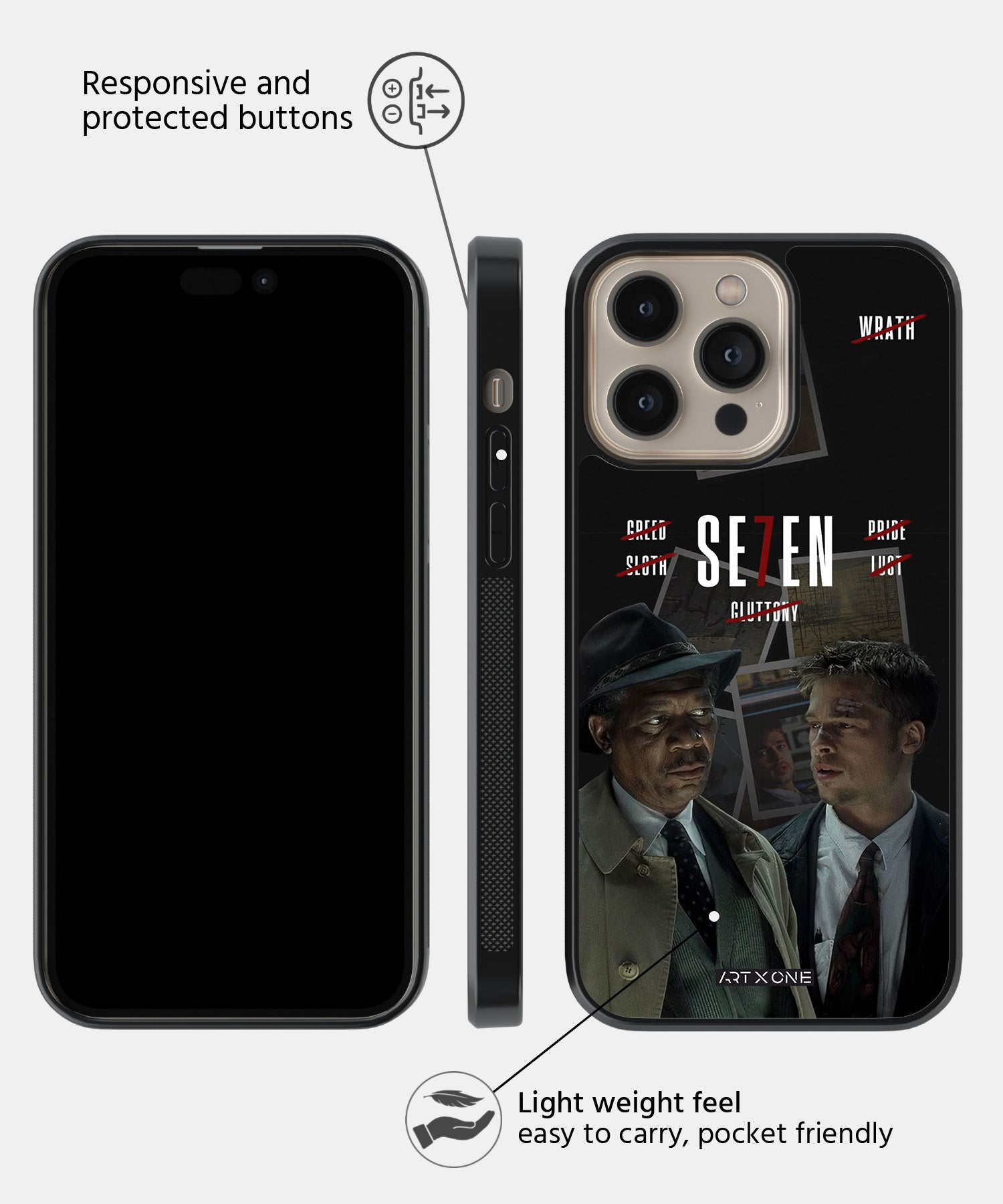 Se7en Mobile Back Cover