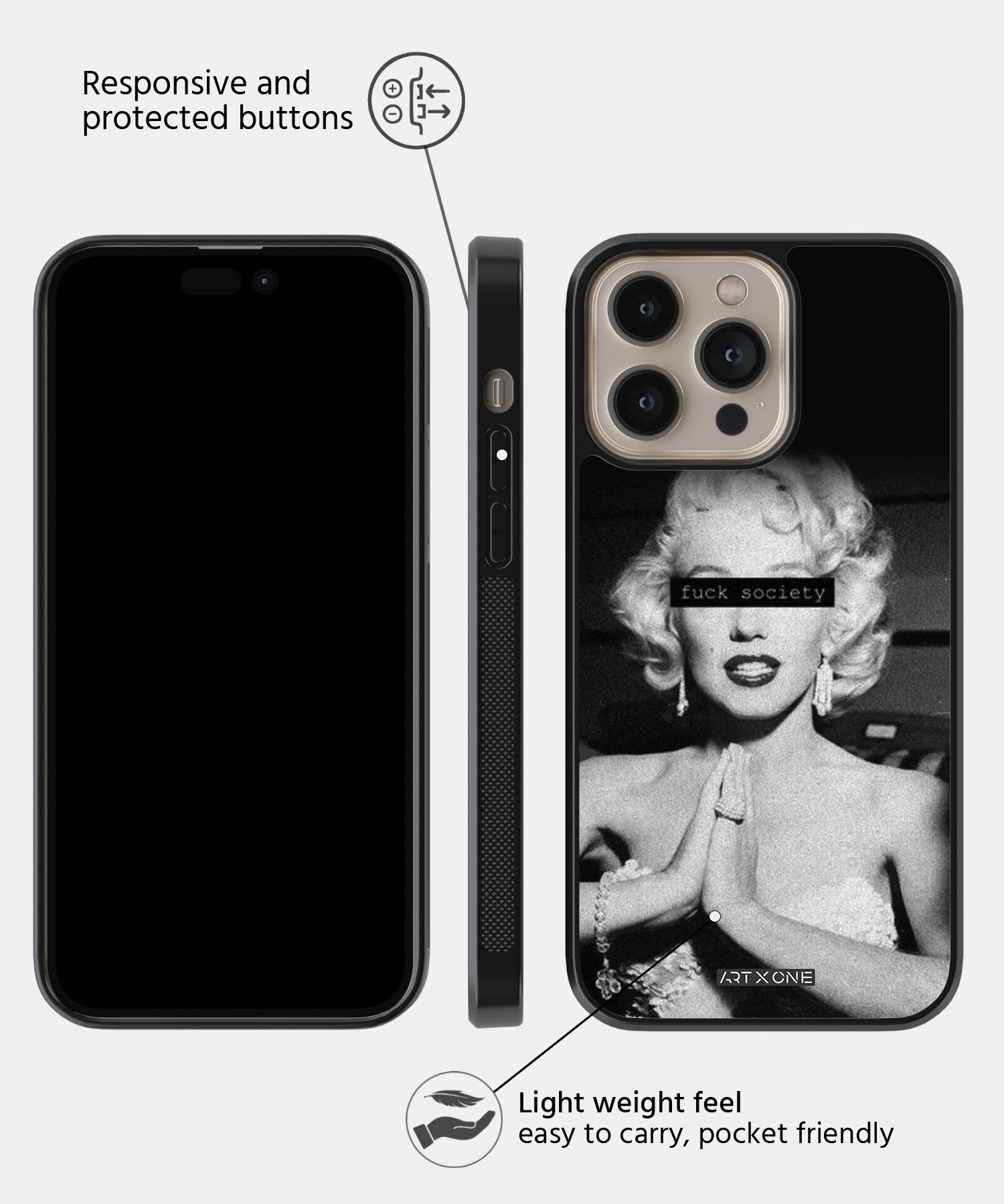 The Lady Mobile Back Cover