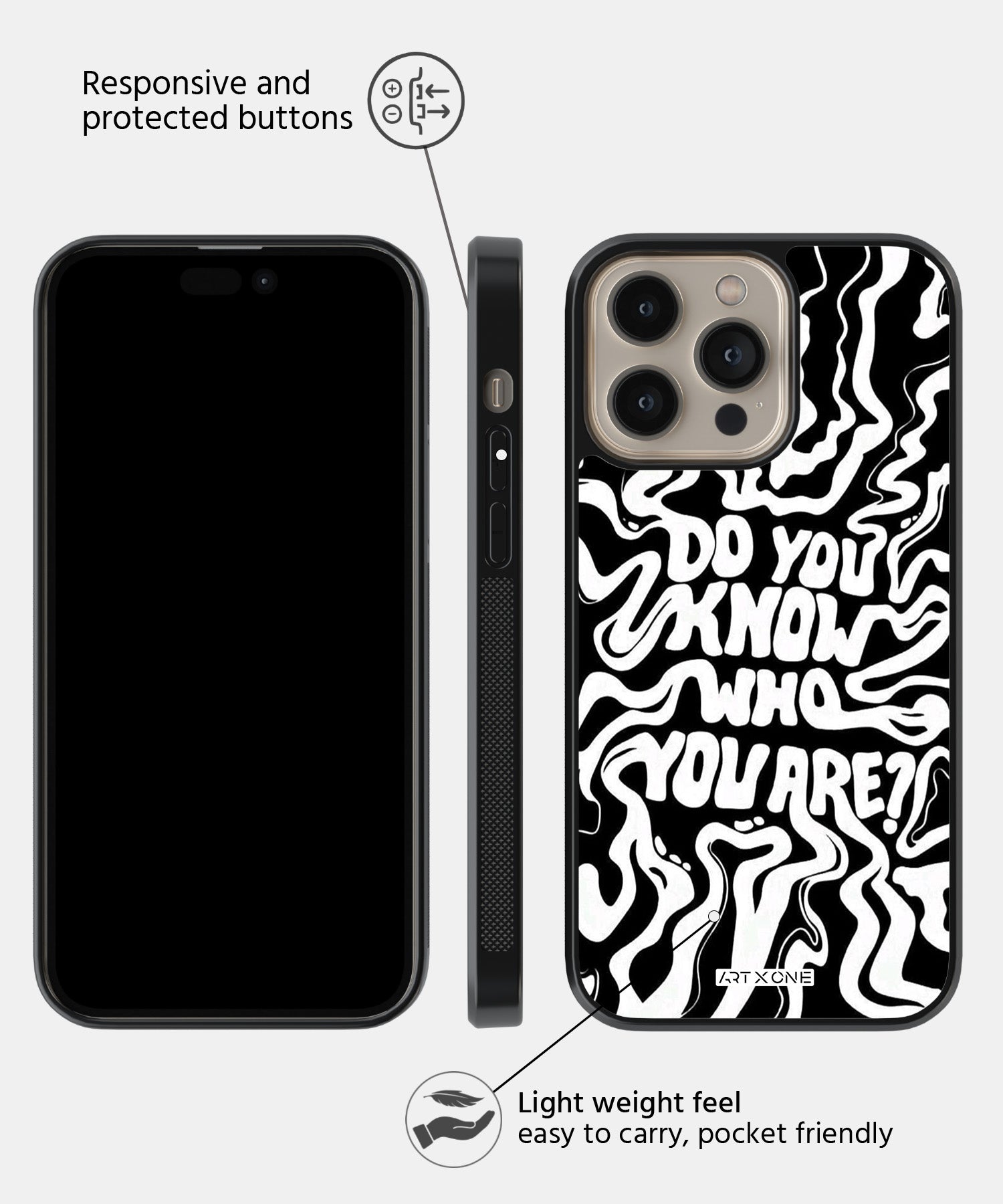 Do you Know Who You Are Mobile Back Cover
