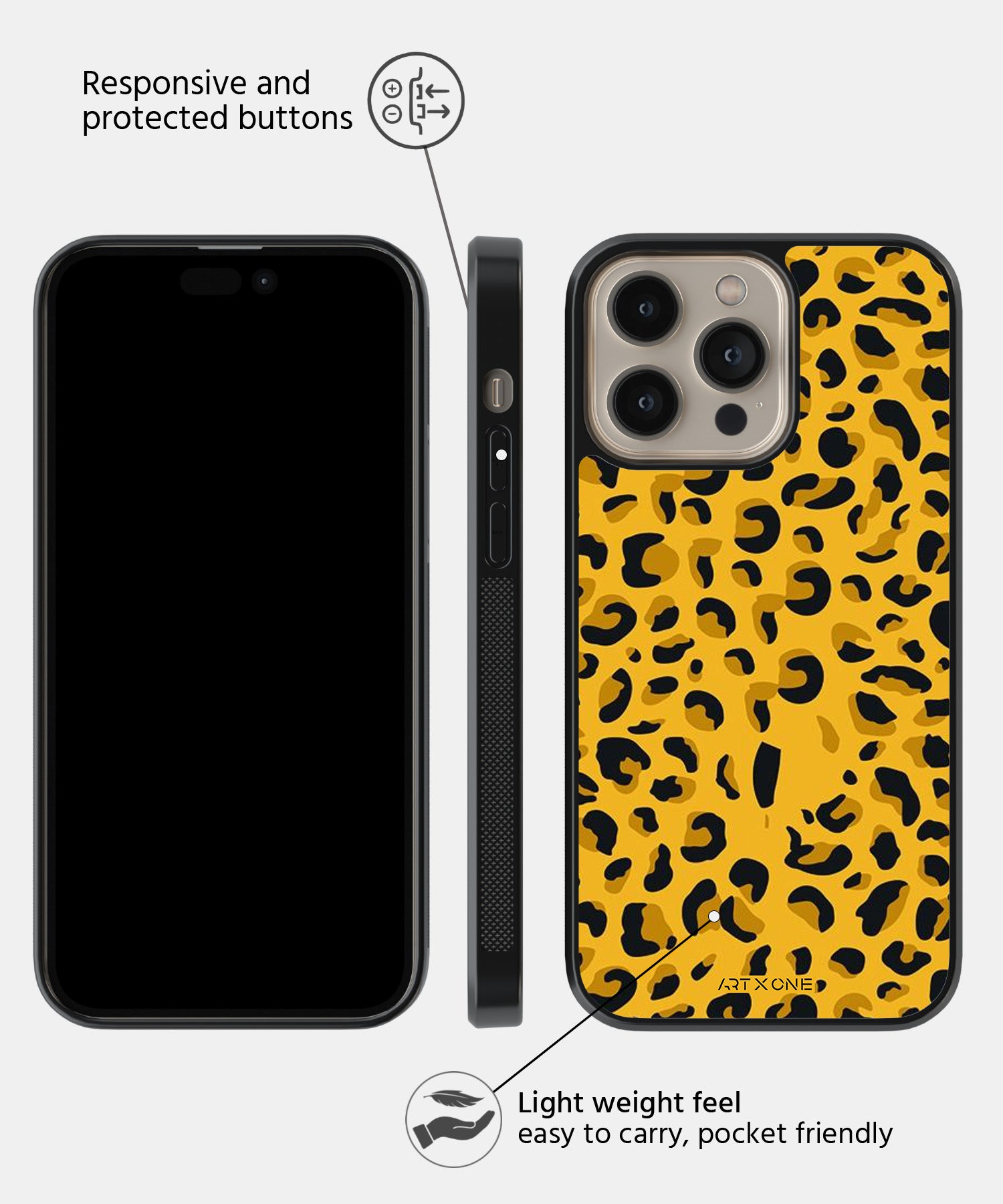Yellow Leopard Print