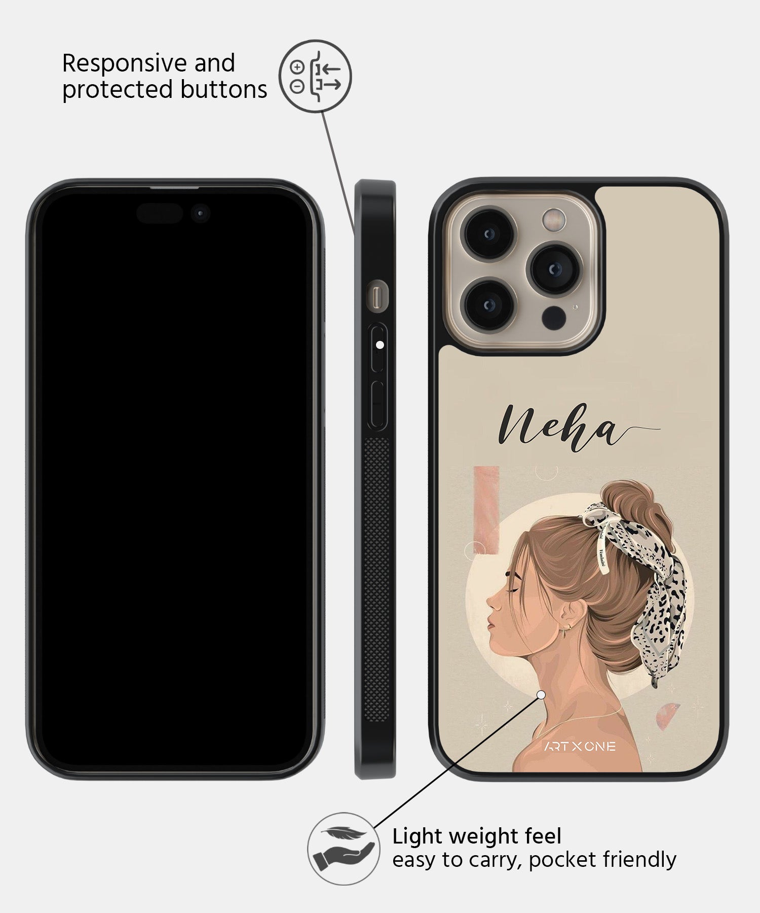 Beauty Girl Mobile Back Cover