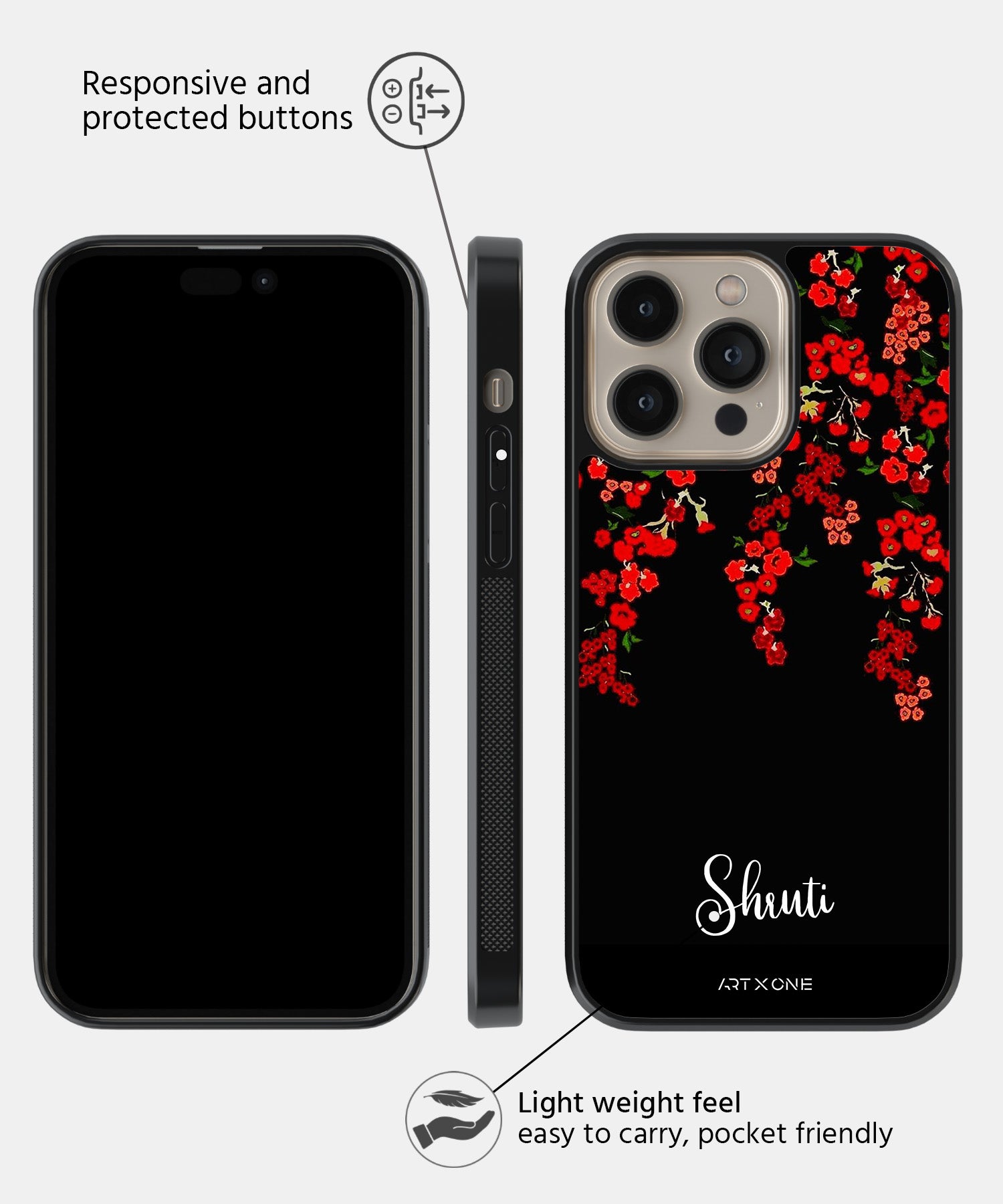 Flower Rain Mobile Back Cover
