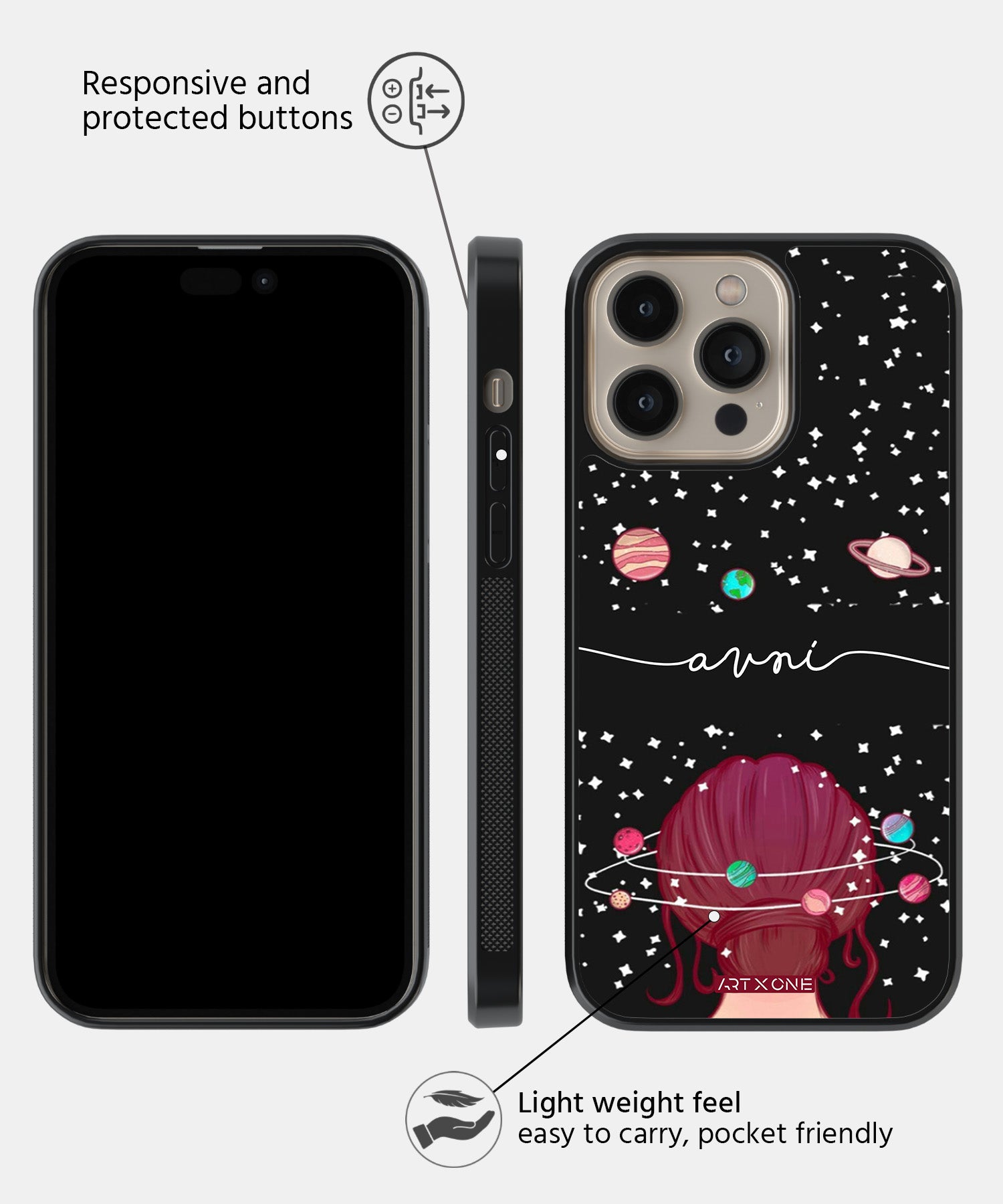 Galaxy In My Mind Mobile Back Cover