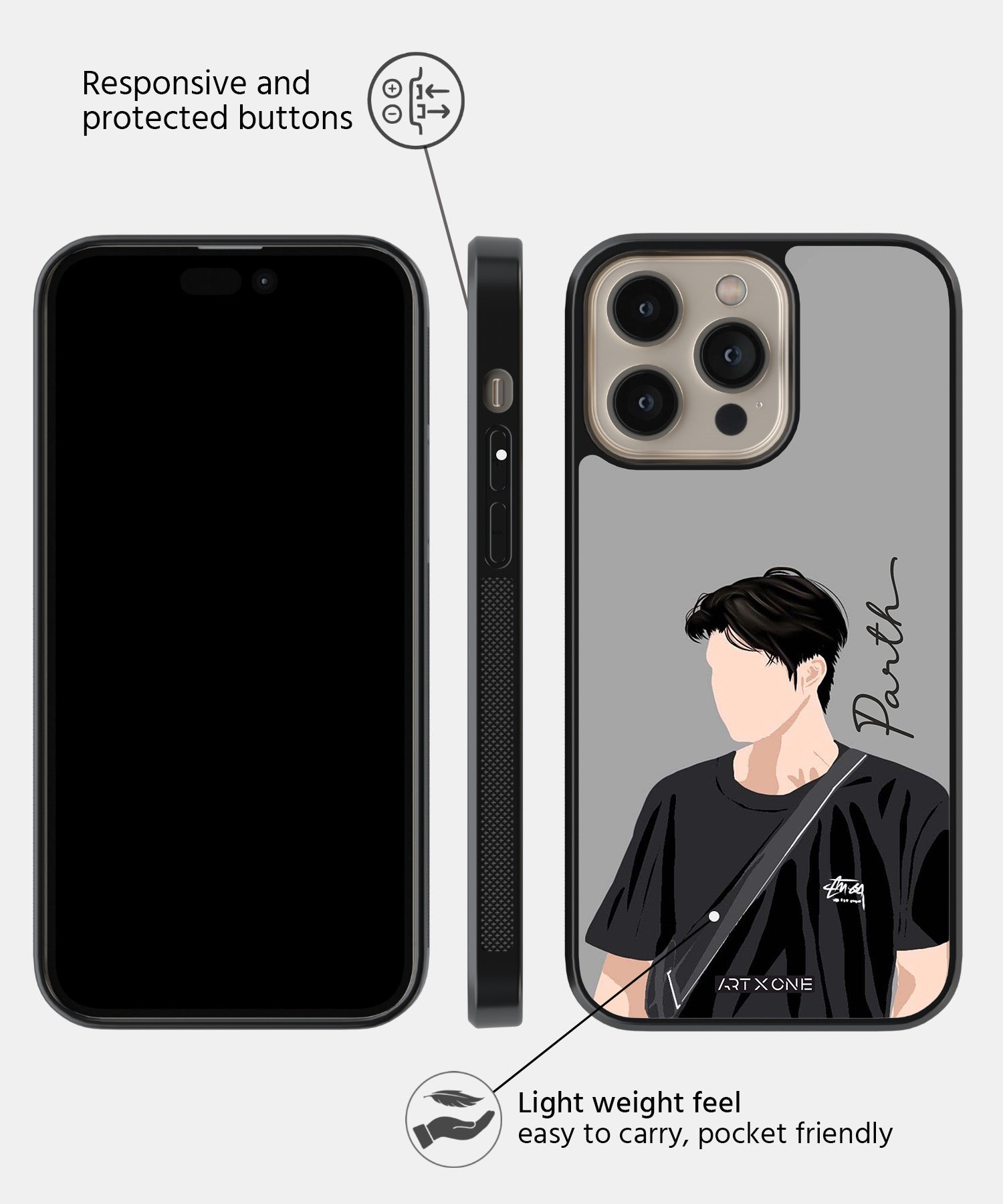 Handsome Boy Mobile Back Cover
