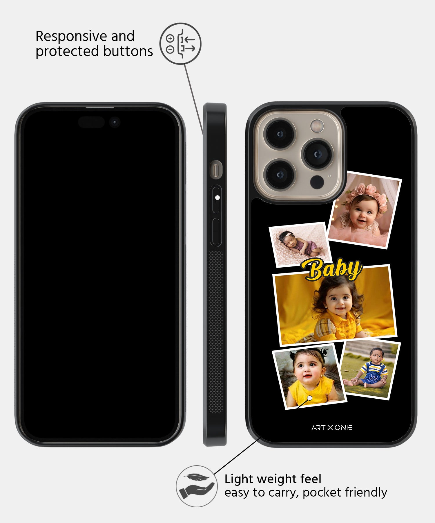 Polaroid Collage Mobile Back Cover