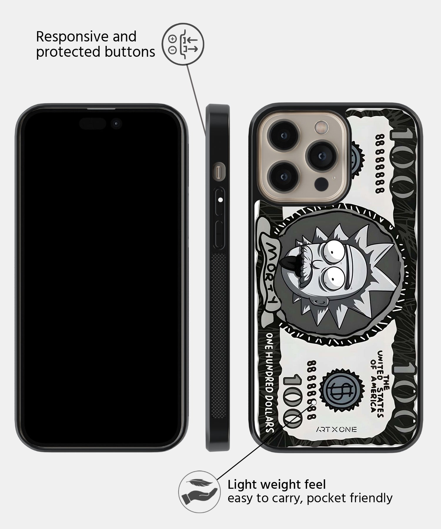 Rick Mobile Back Cover