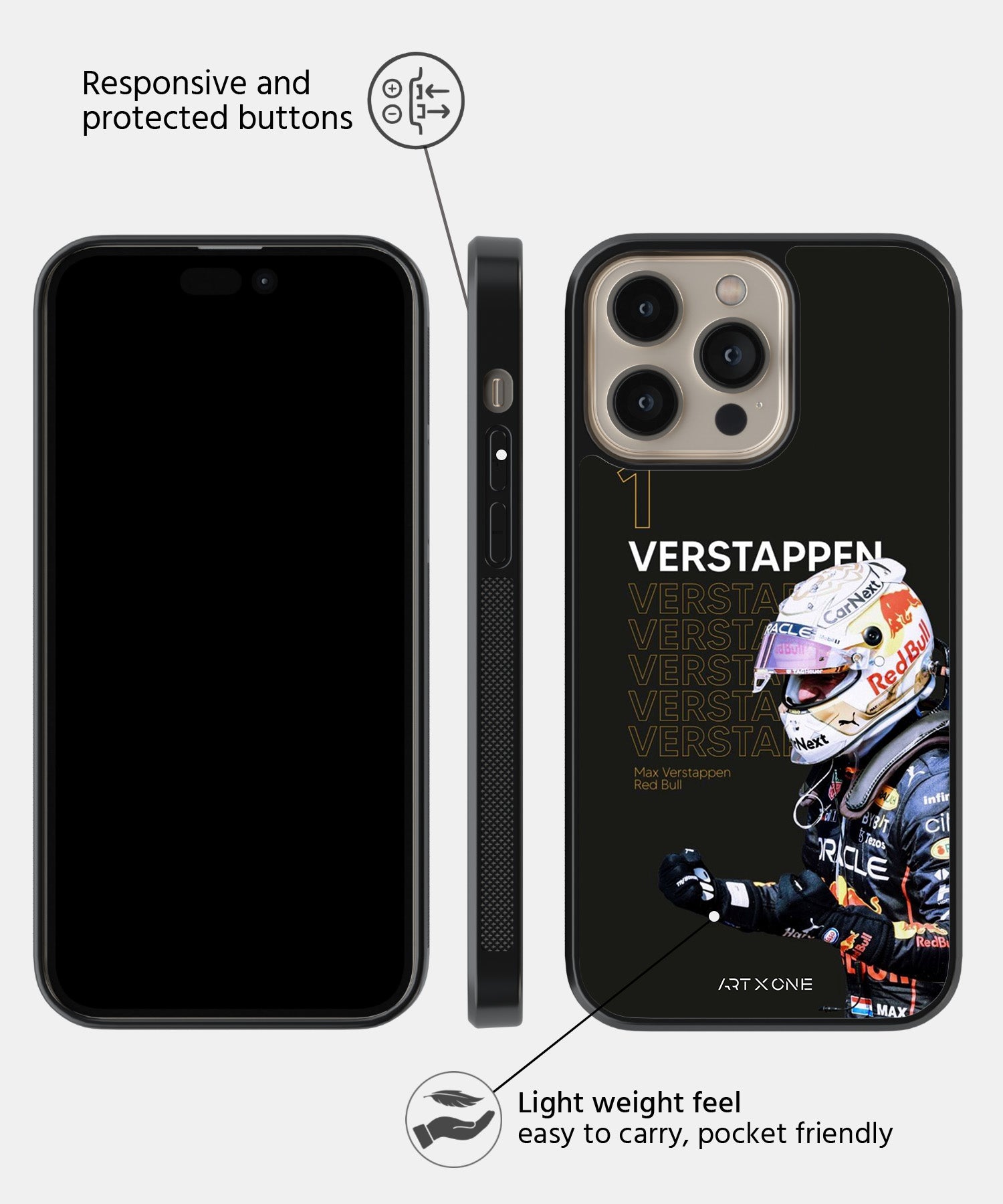 Verstappen Mobile Back Cover