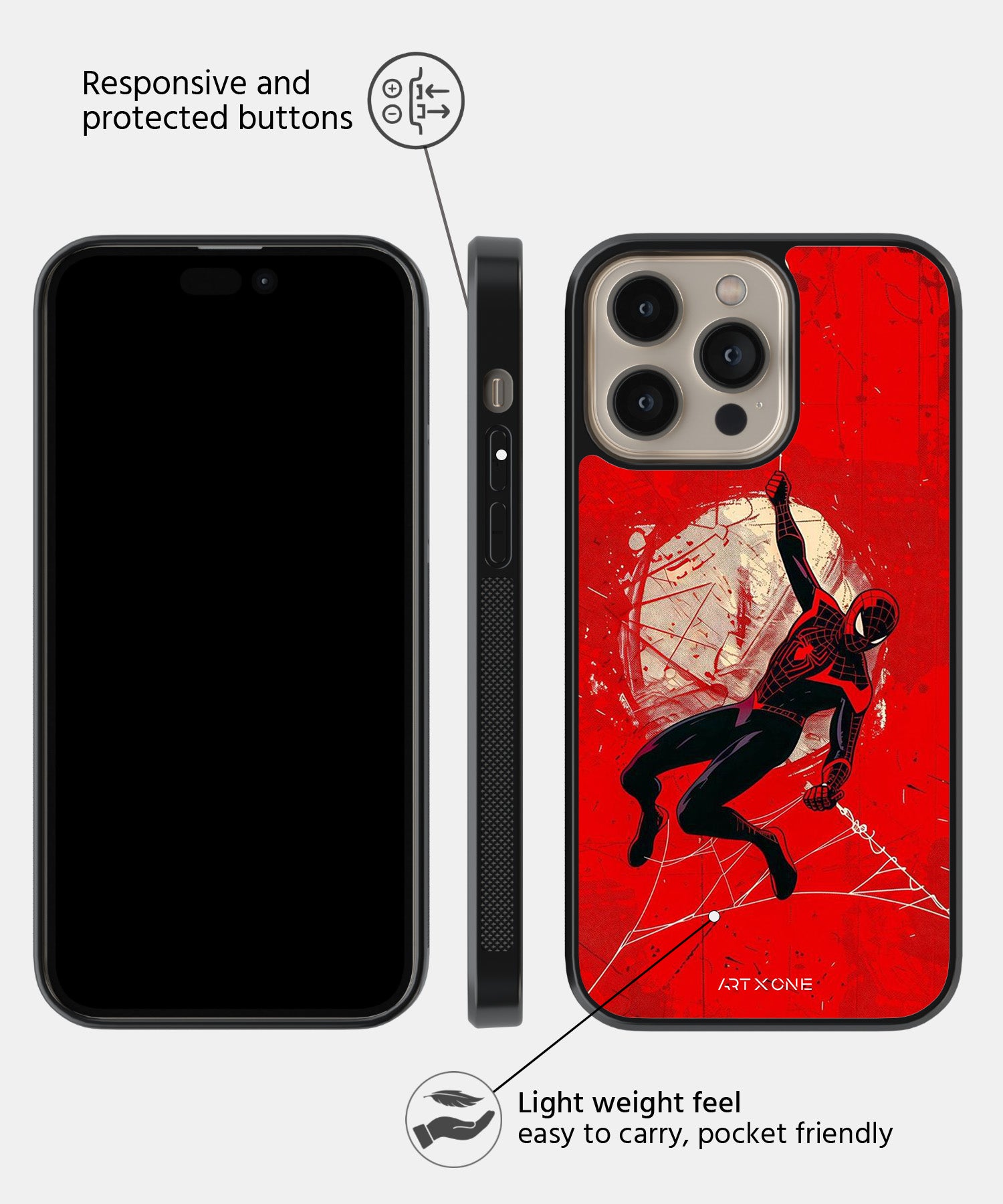 Amazing Spiderman Mobile Back Cover