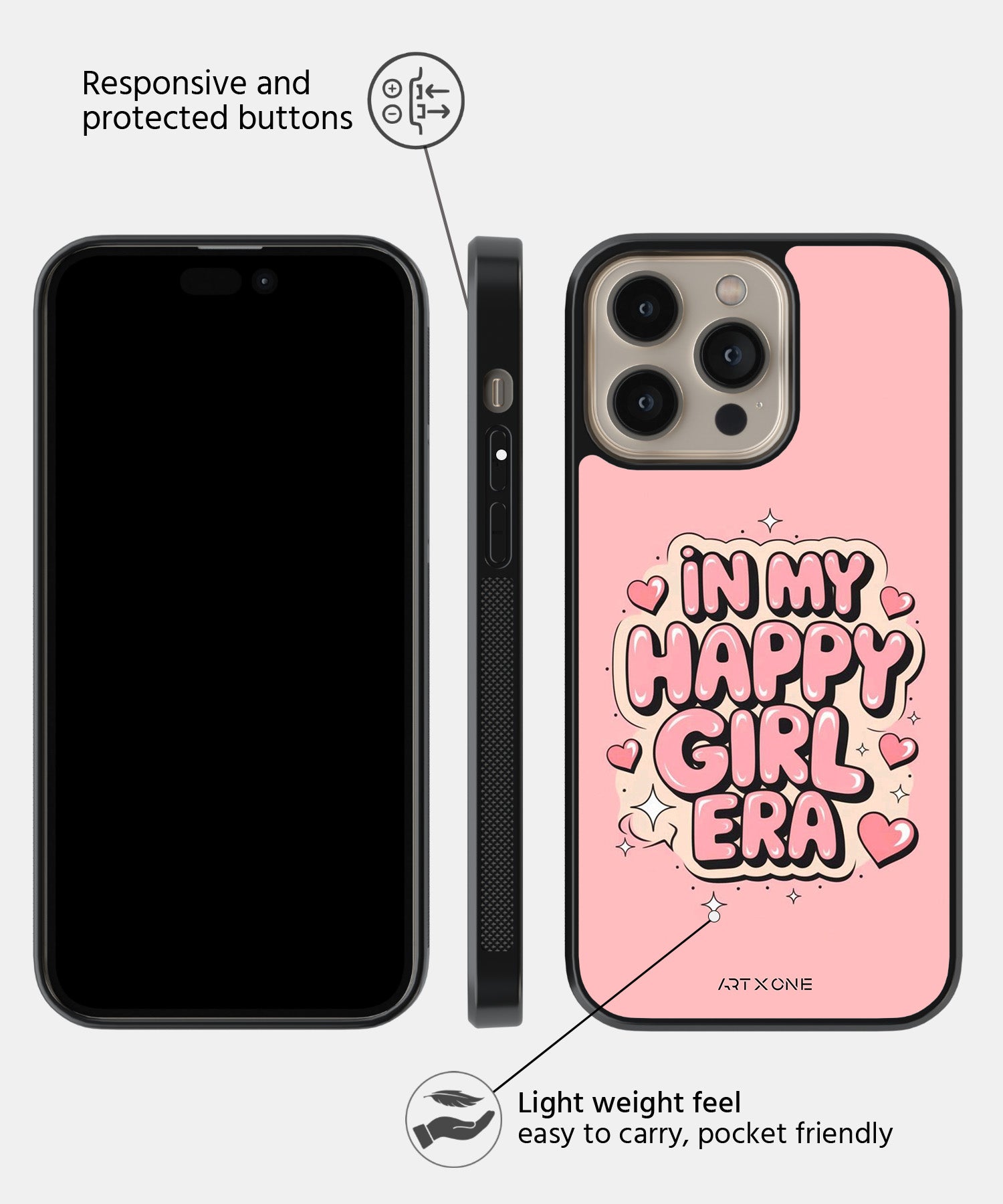 Happy Girl Era Mobile Back Cover
