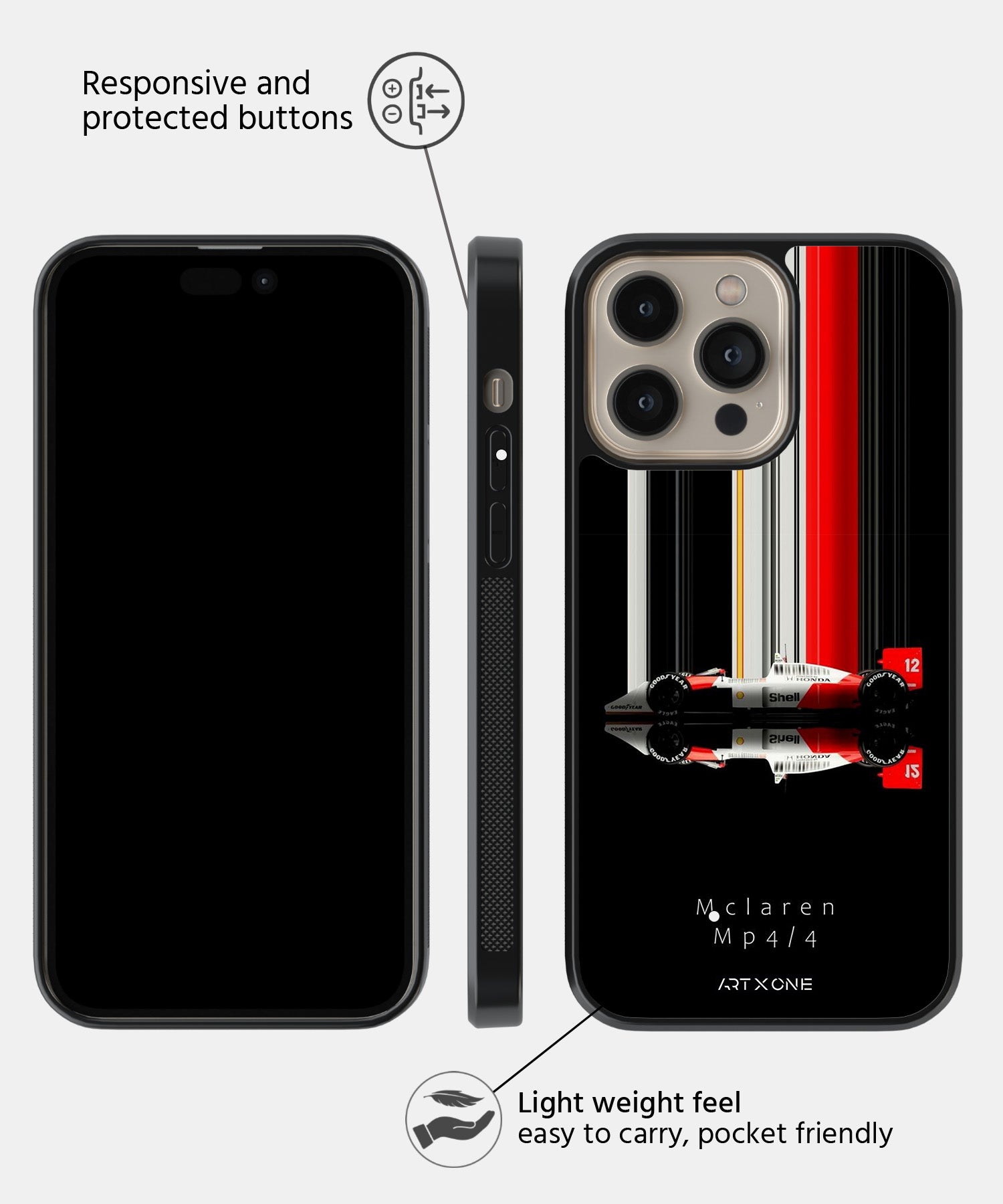 Mclaren F1 Mobile Back Cover