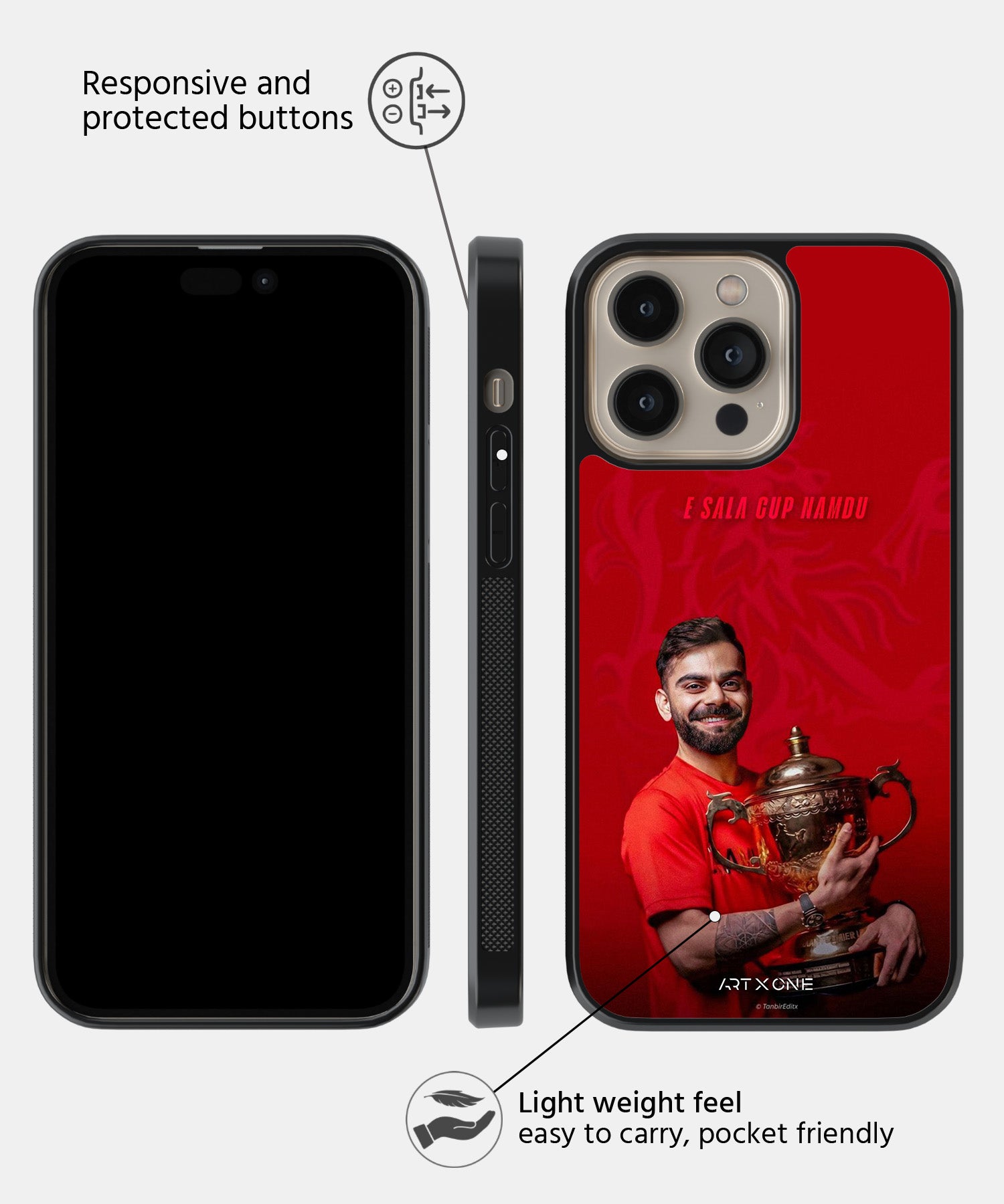 Virat IPL Champion Mobile Back Cover