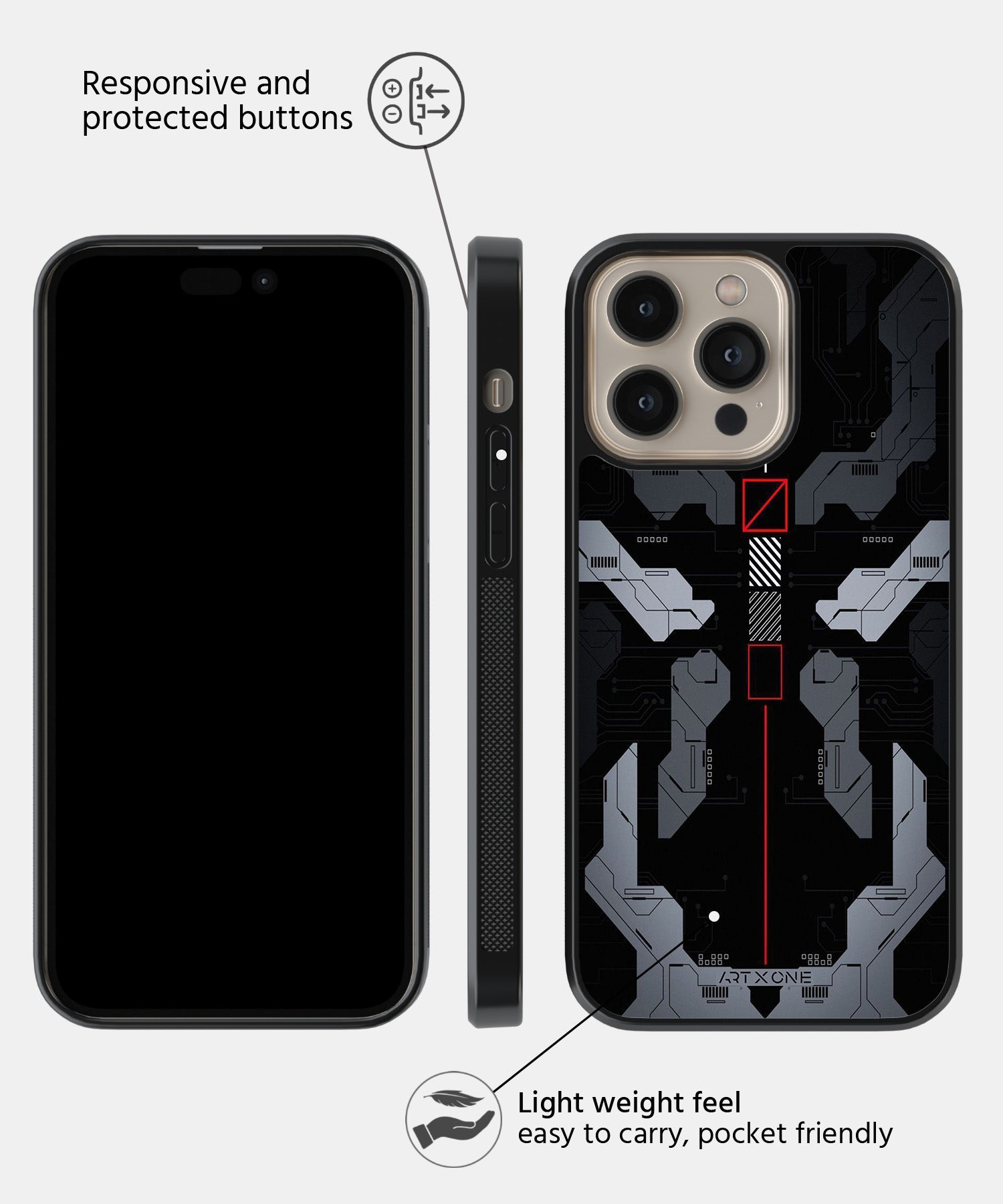 Glitcher Mobile Back Cover