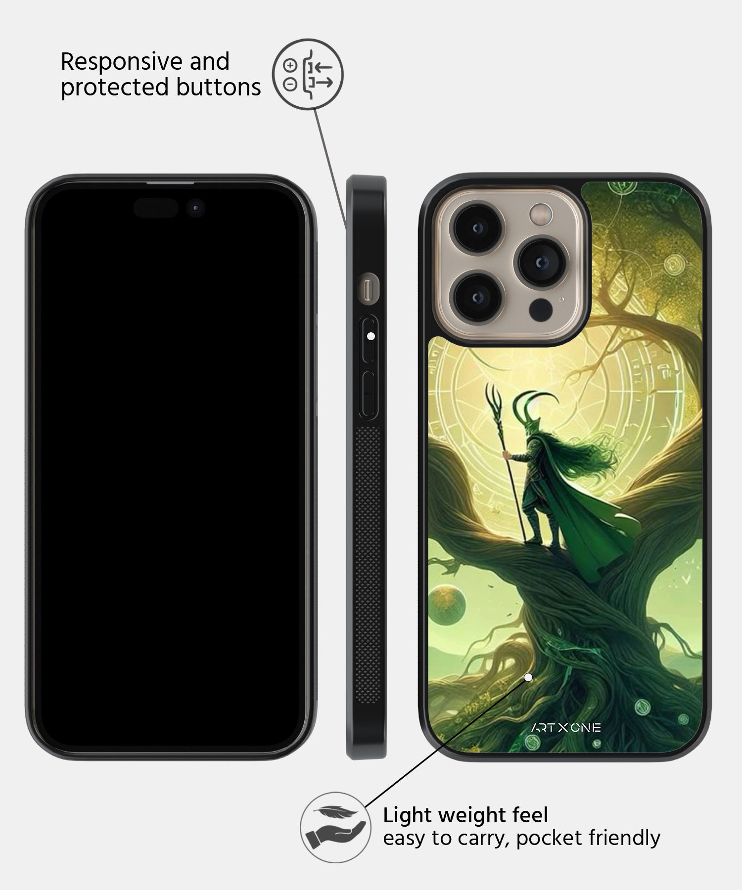 Loki Mobile Back Cover