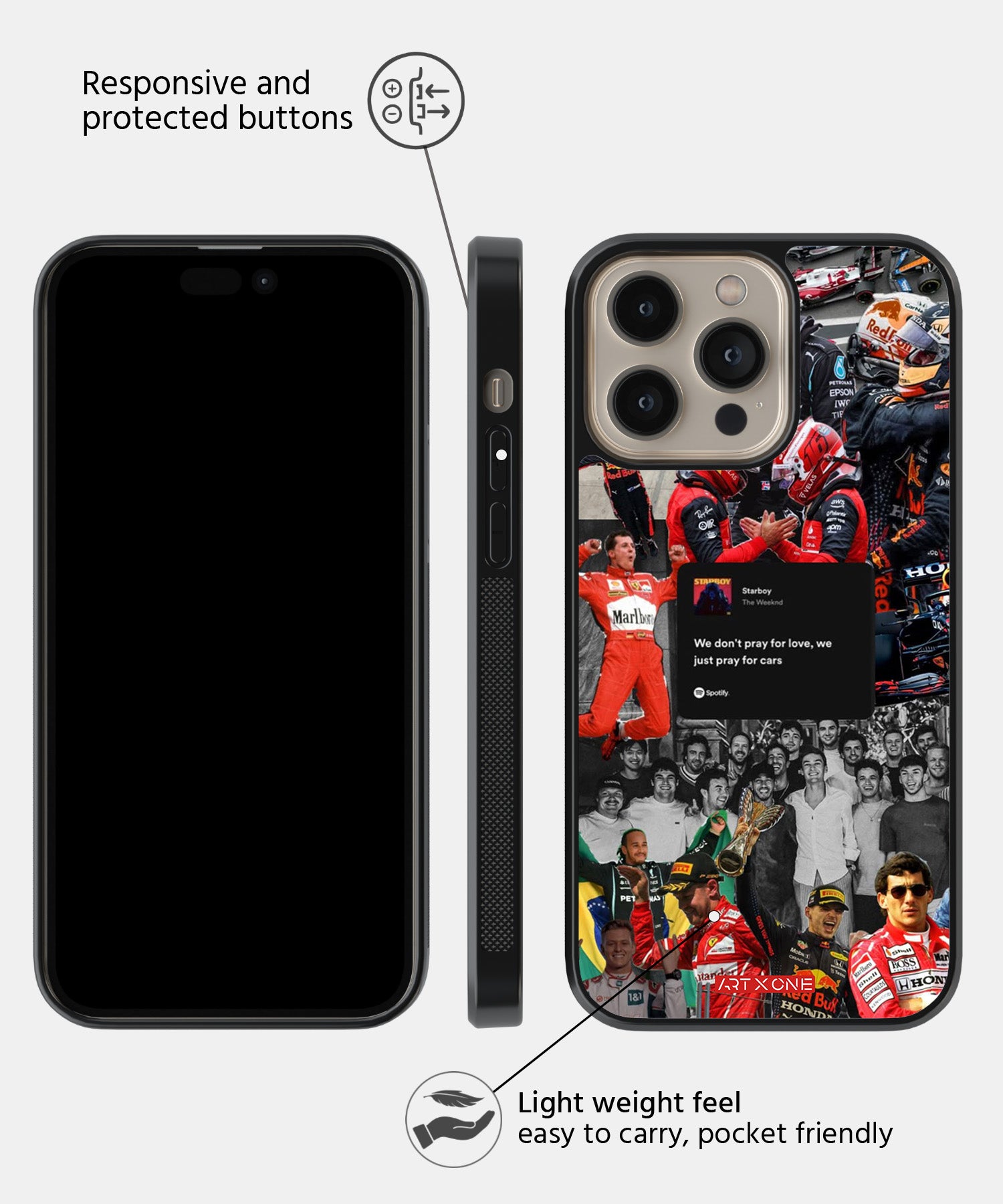 Formula 1 Mobile Back Cover