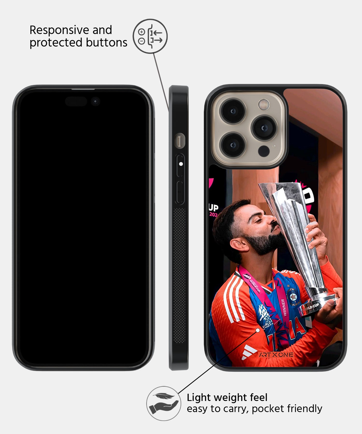 Virat T20 Champion Mobile Back Cover