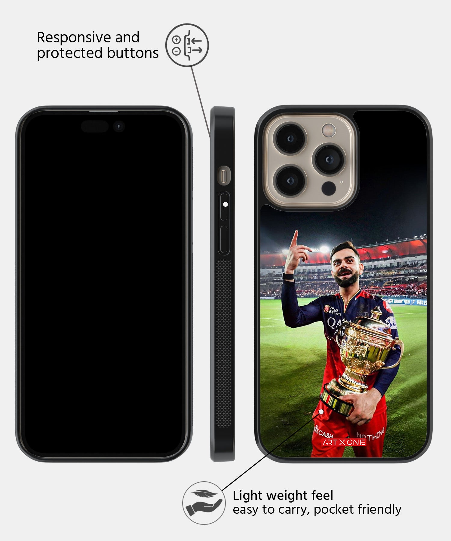 RCB 2025 Winner Mobile Back Cover