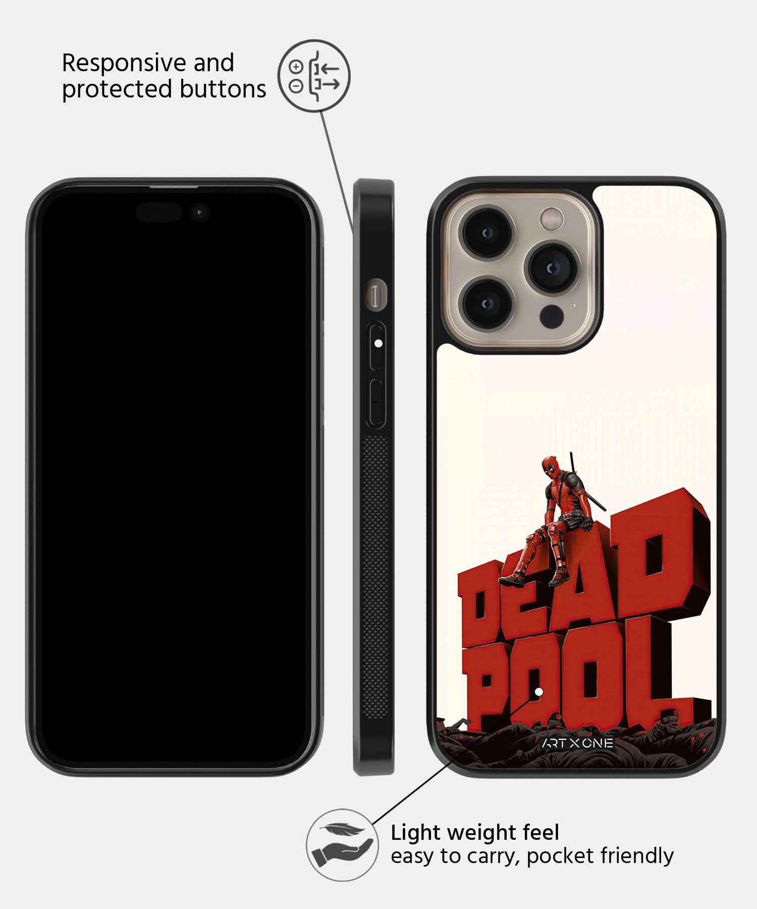 Wade Wilson Mobile Back Cover