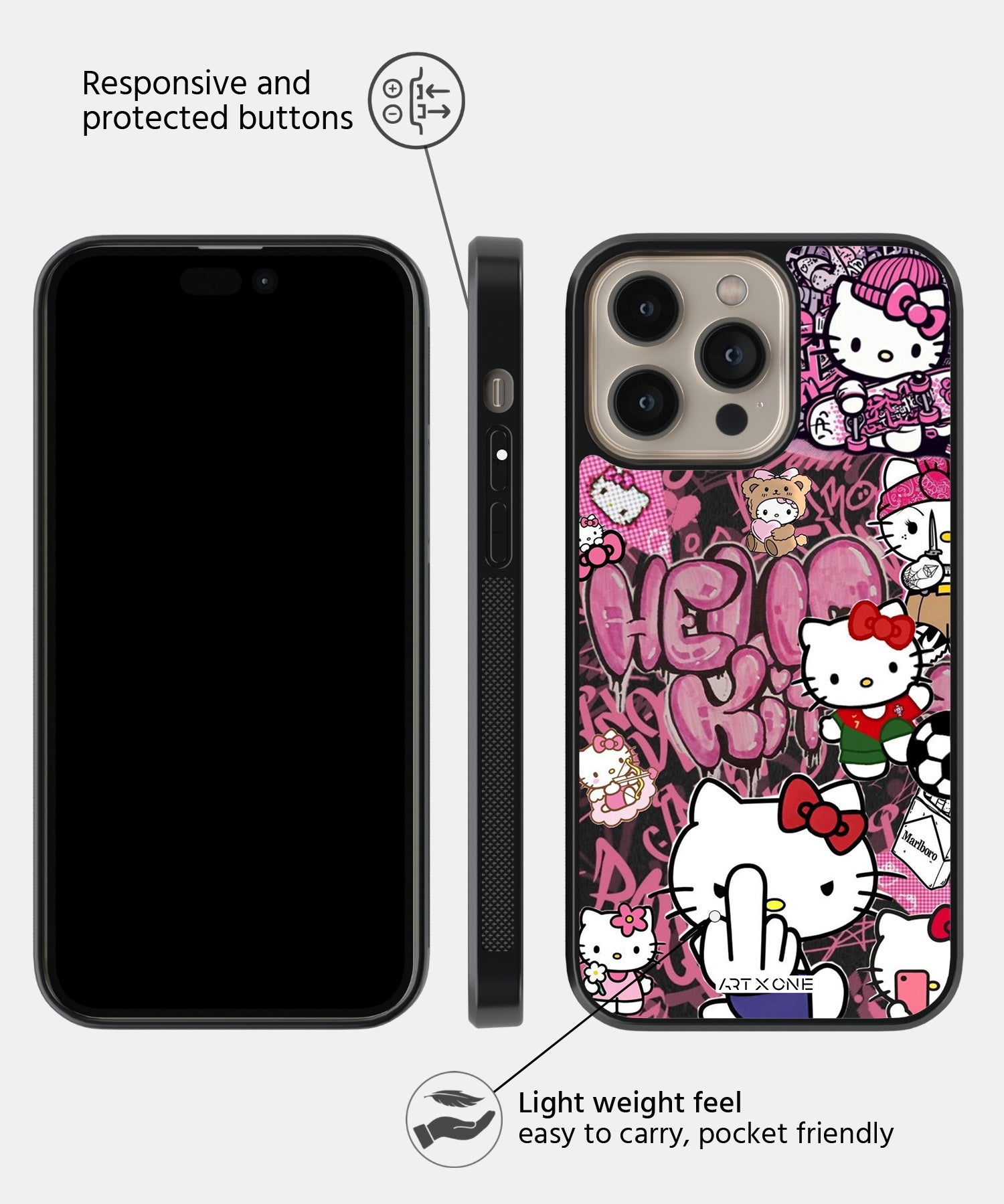 Hello Kitty Mobile Back Cover