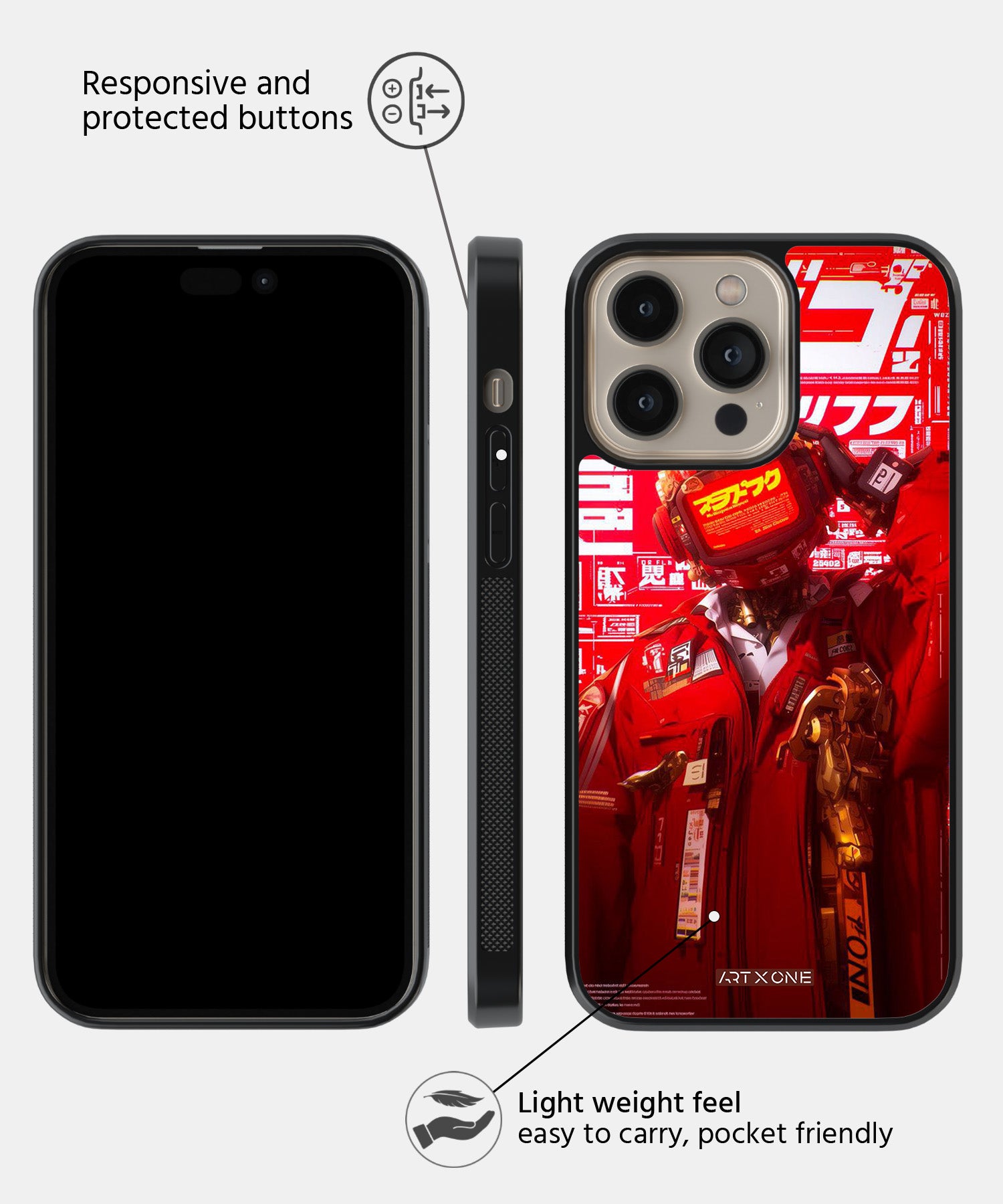 CyberRobo Mobile Back Cover