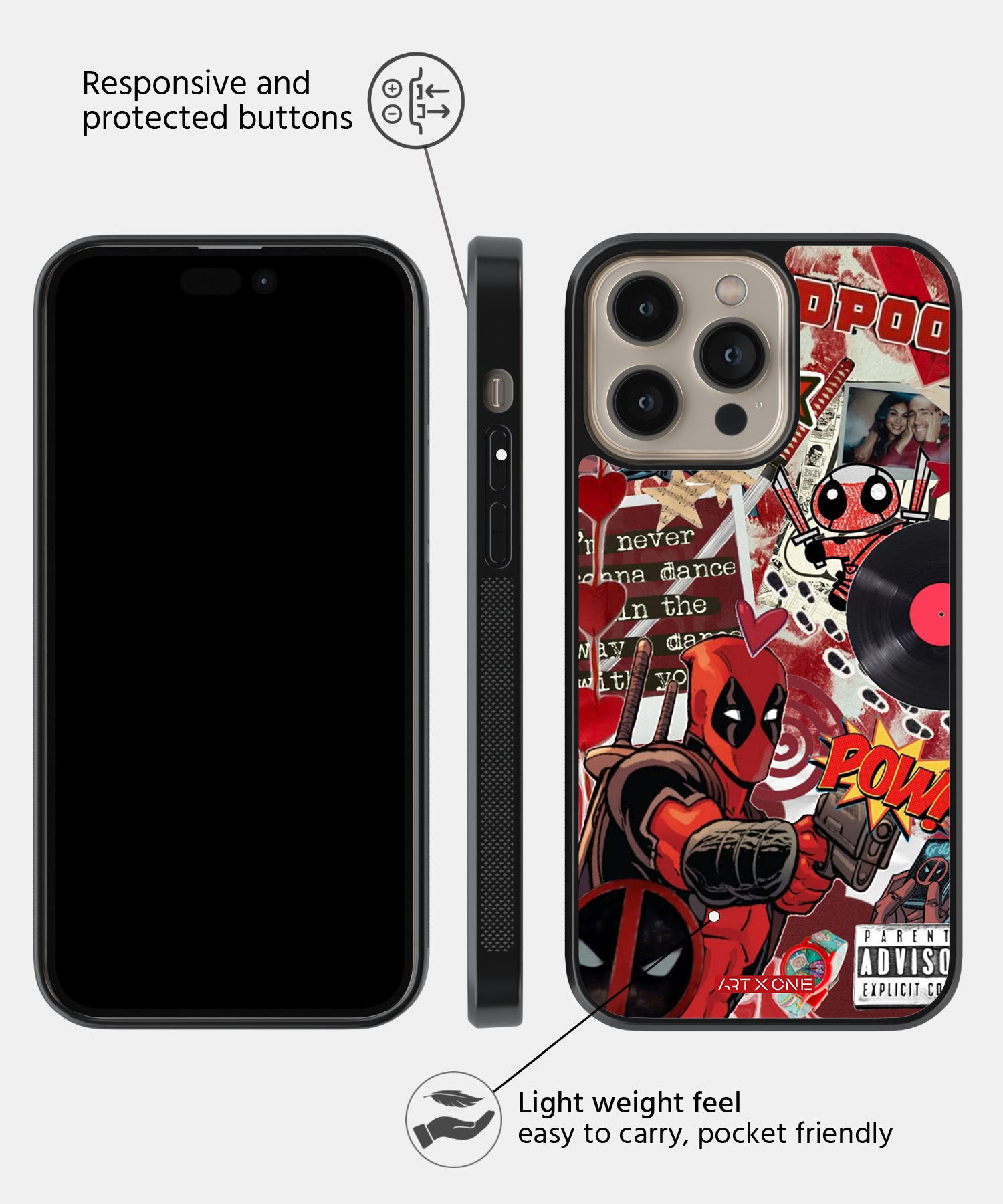 Deadpool Originals Mobile Back Cover