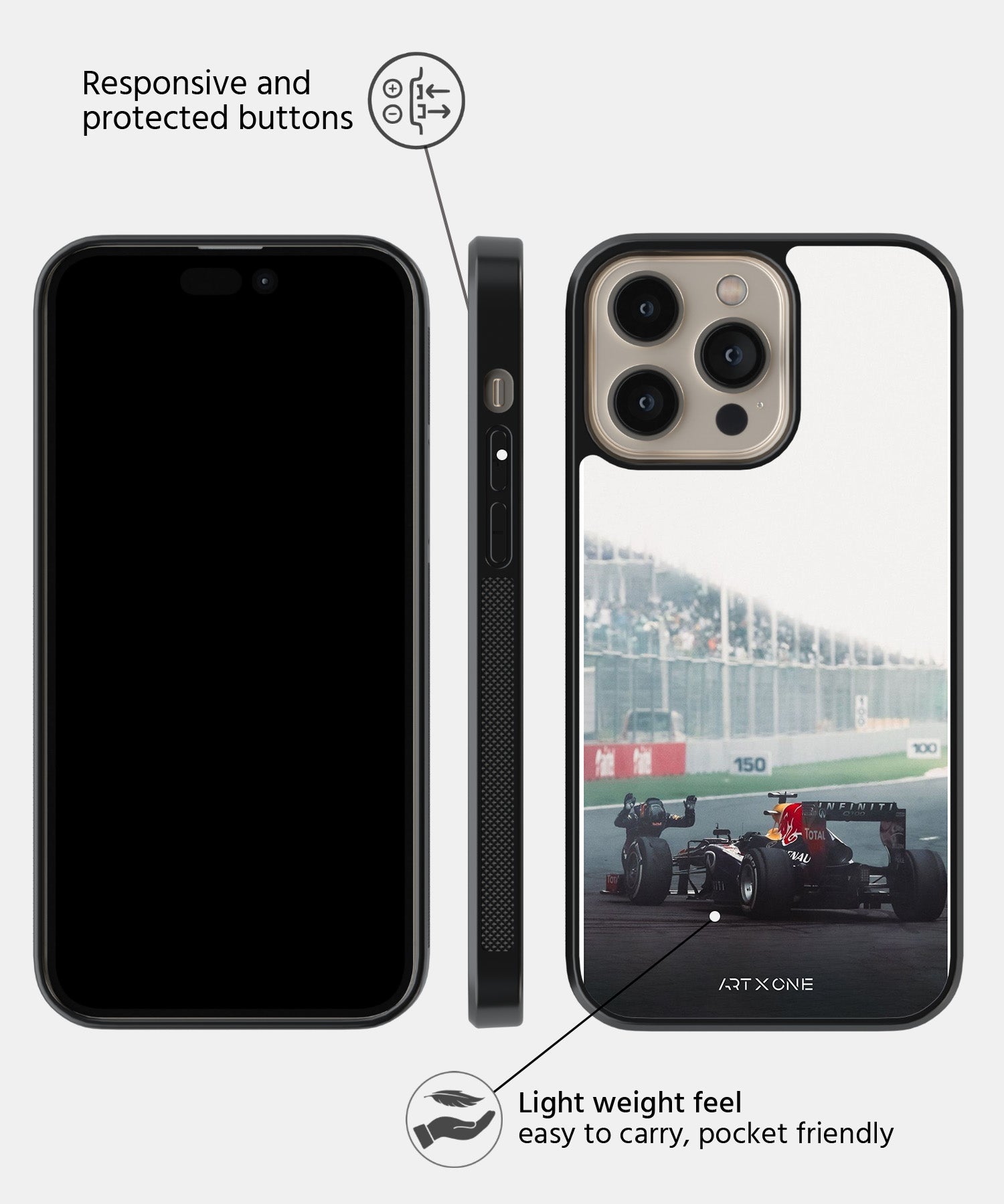 Sebastian Vettel Mobile Back Cover