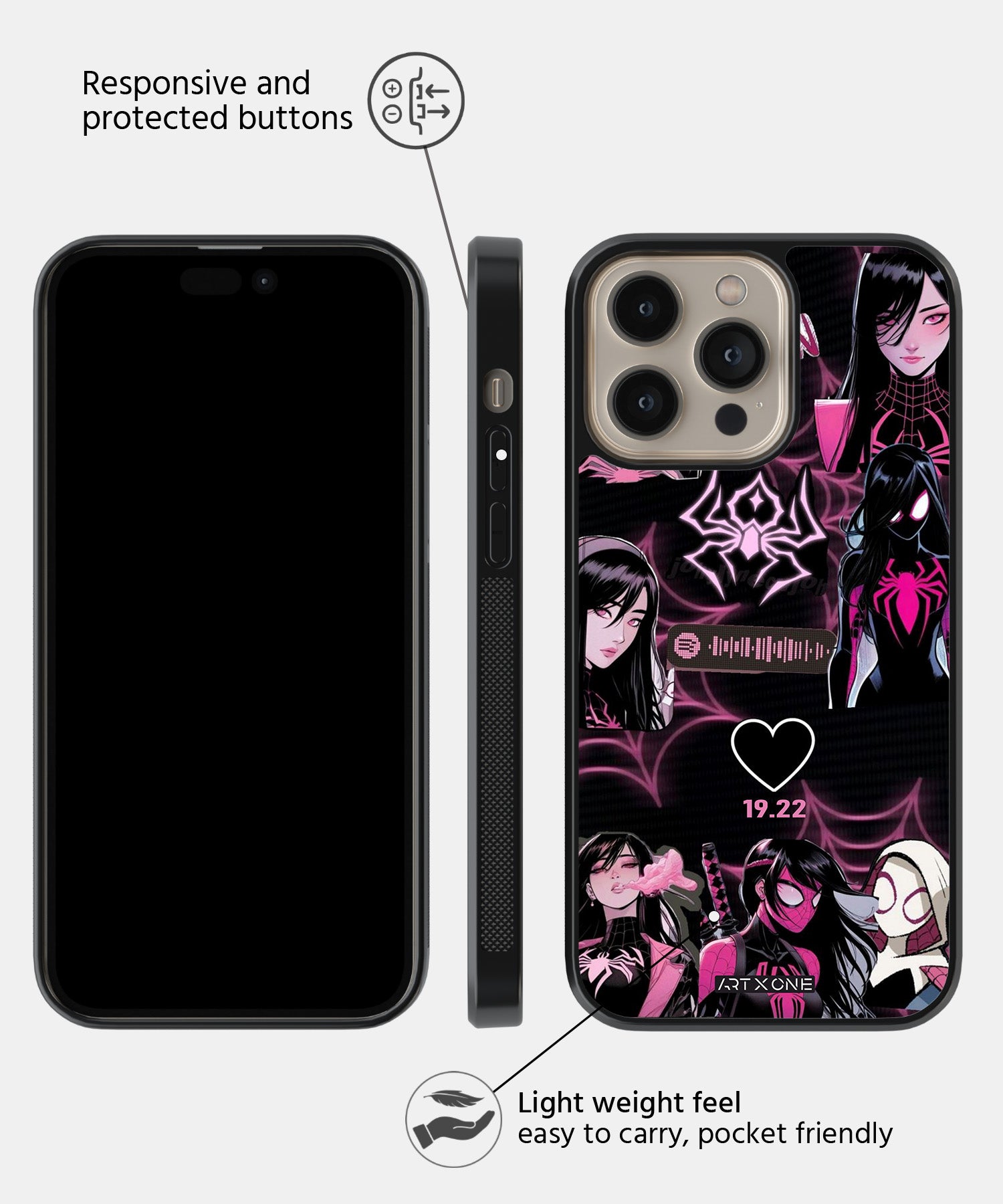 Spidergwen 19.22 Mobile Back Cover