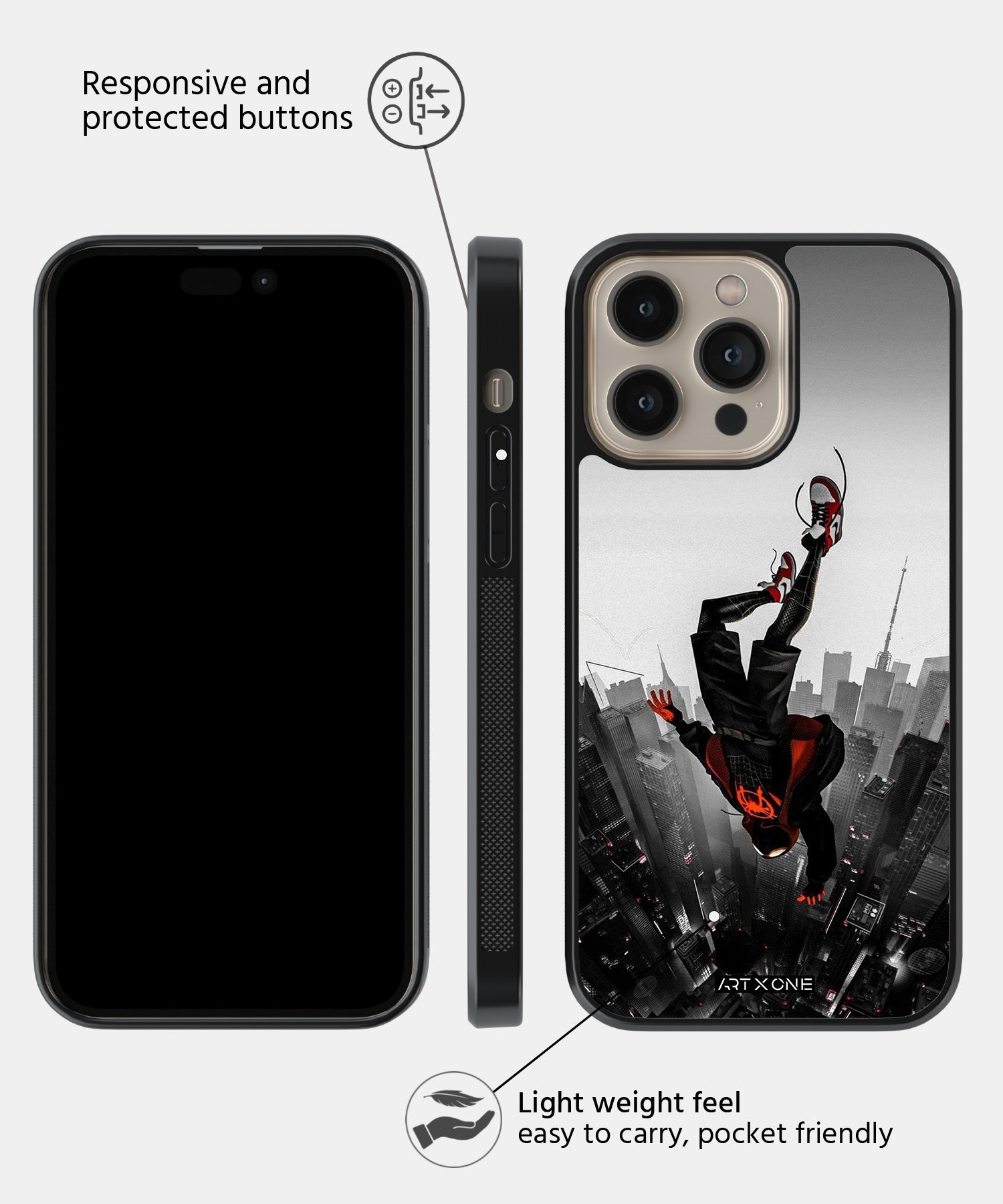 Miles Morales Mobile Back Cover