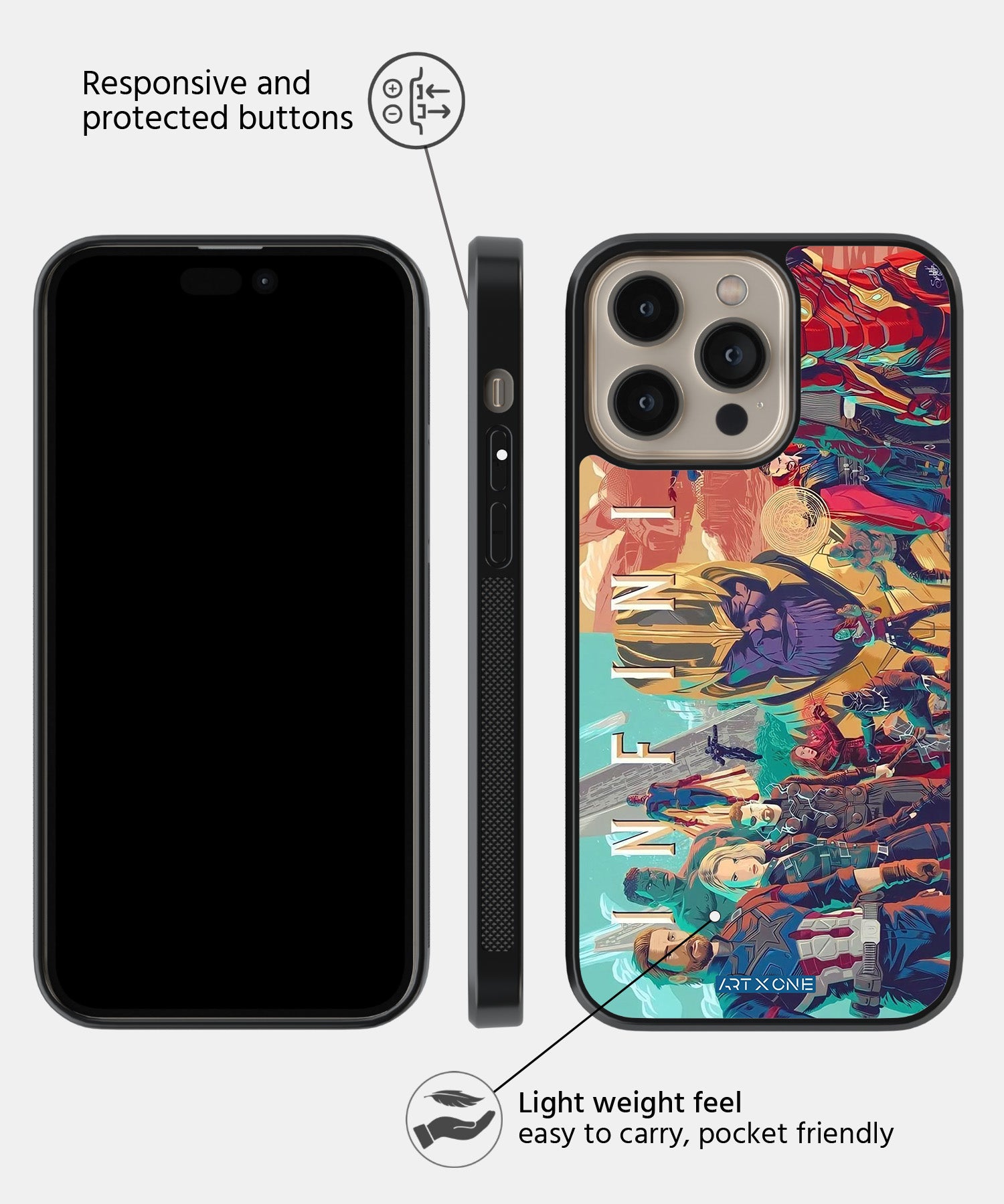 Infinity War Mobile Back Cover