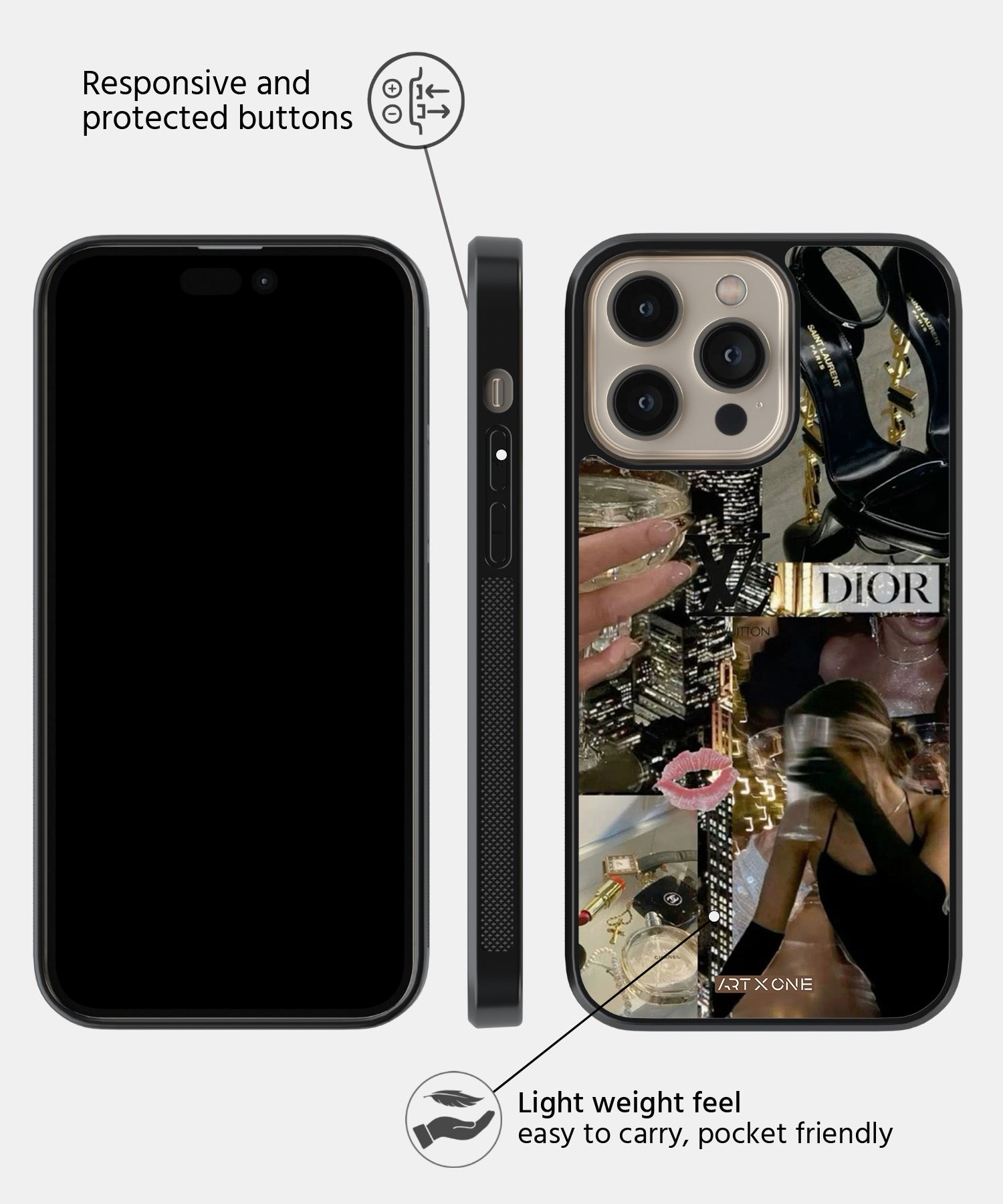 DIOR Girl Mobile Back Cover