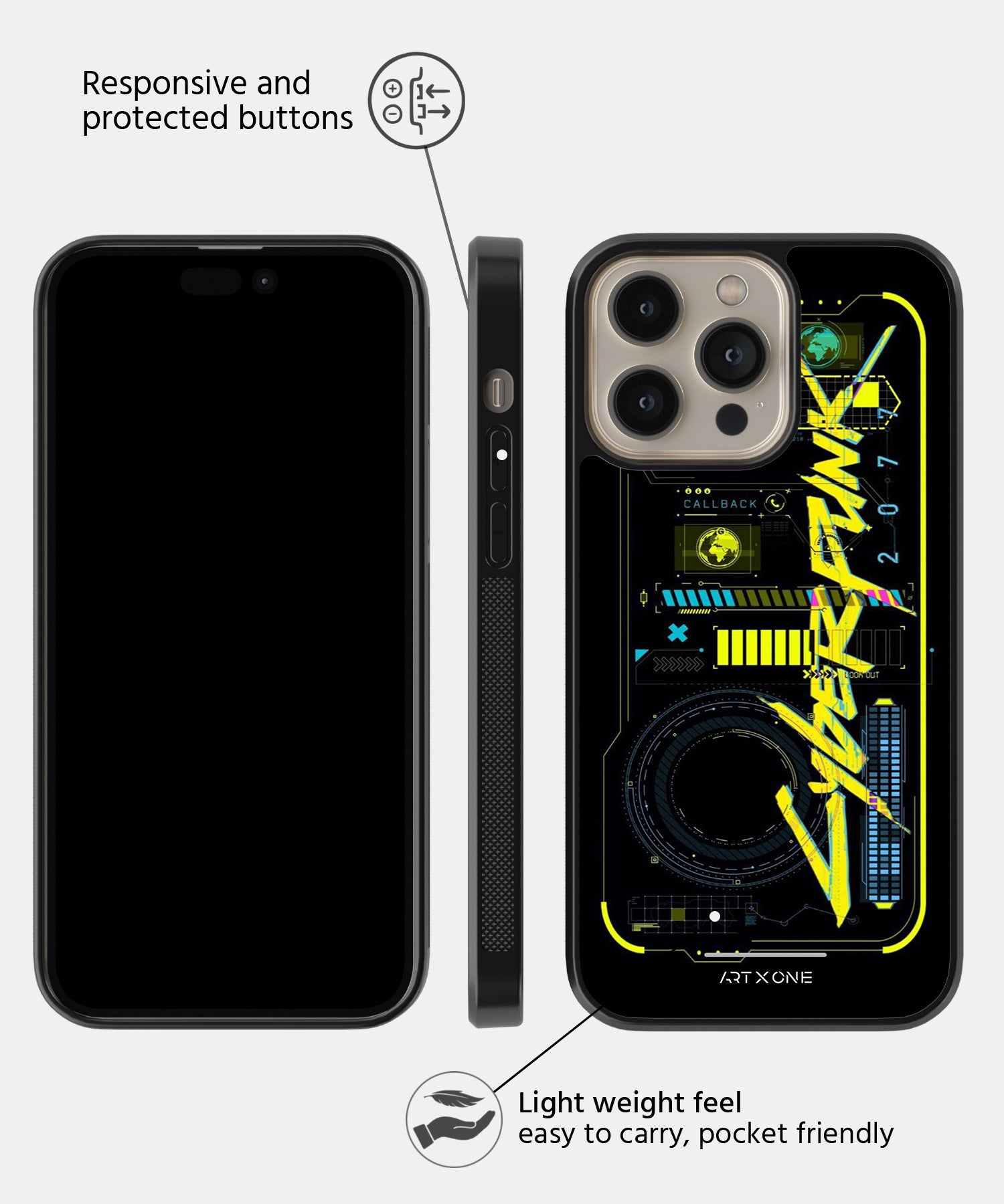 Cyberpunk Mobile Back Cover