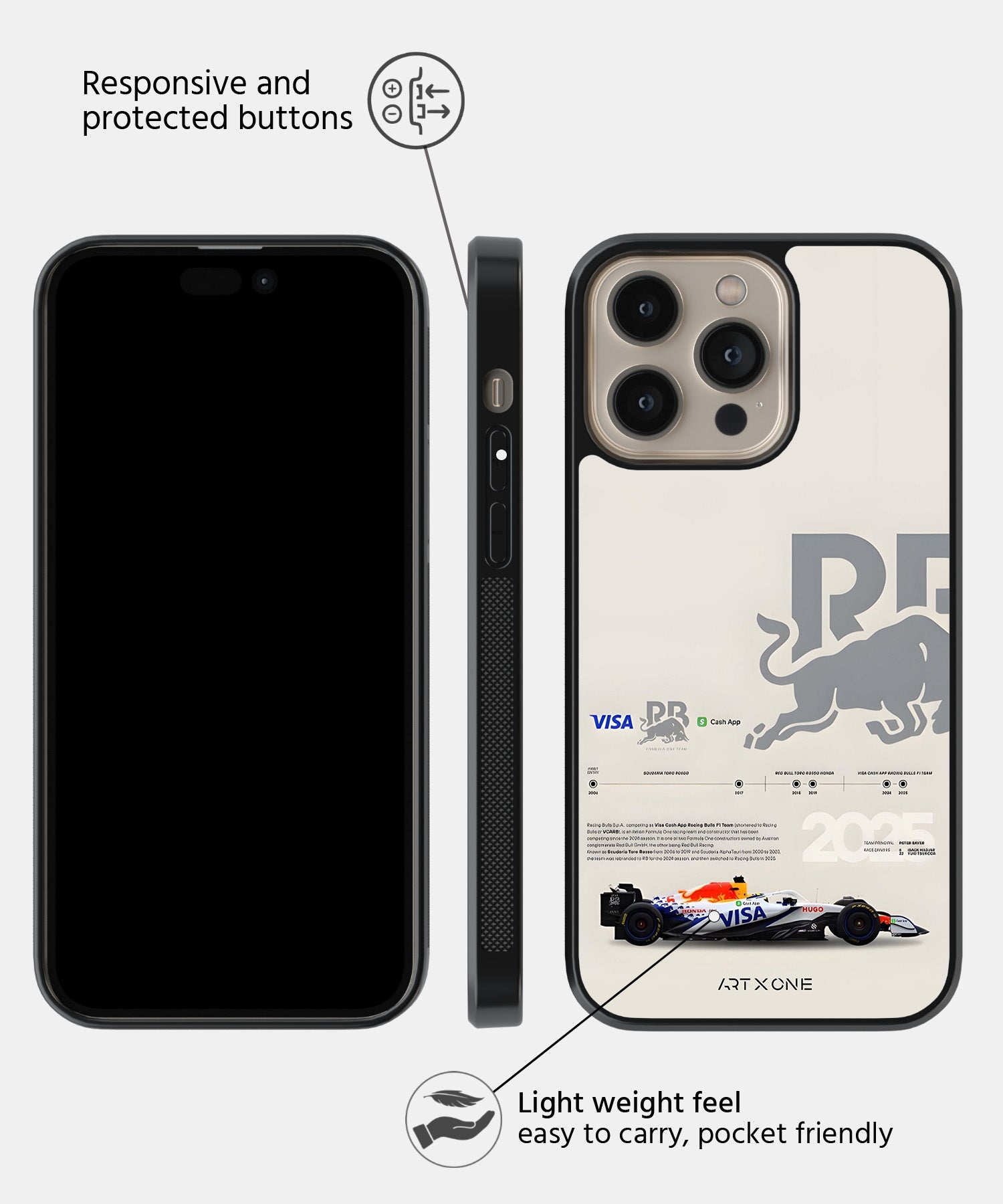 RB Racing Mobile Back Cover