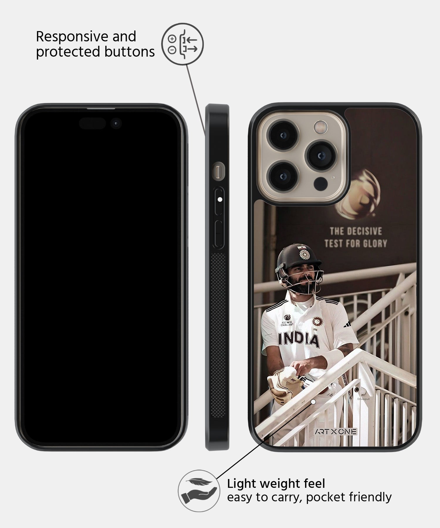 Best Test Captain Mobile Back Cover