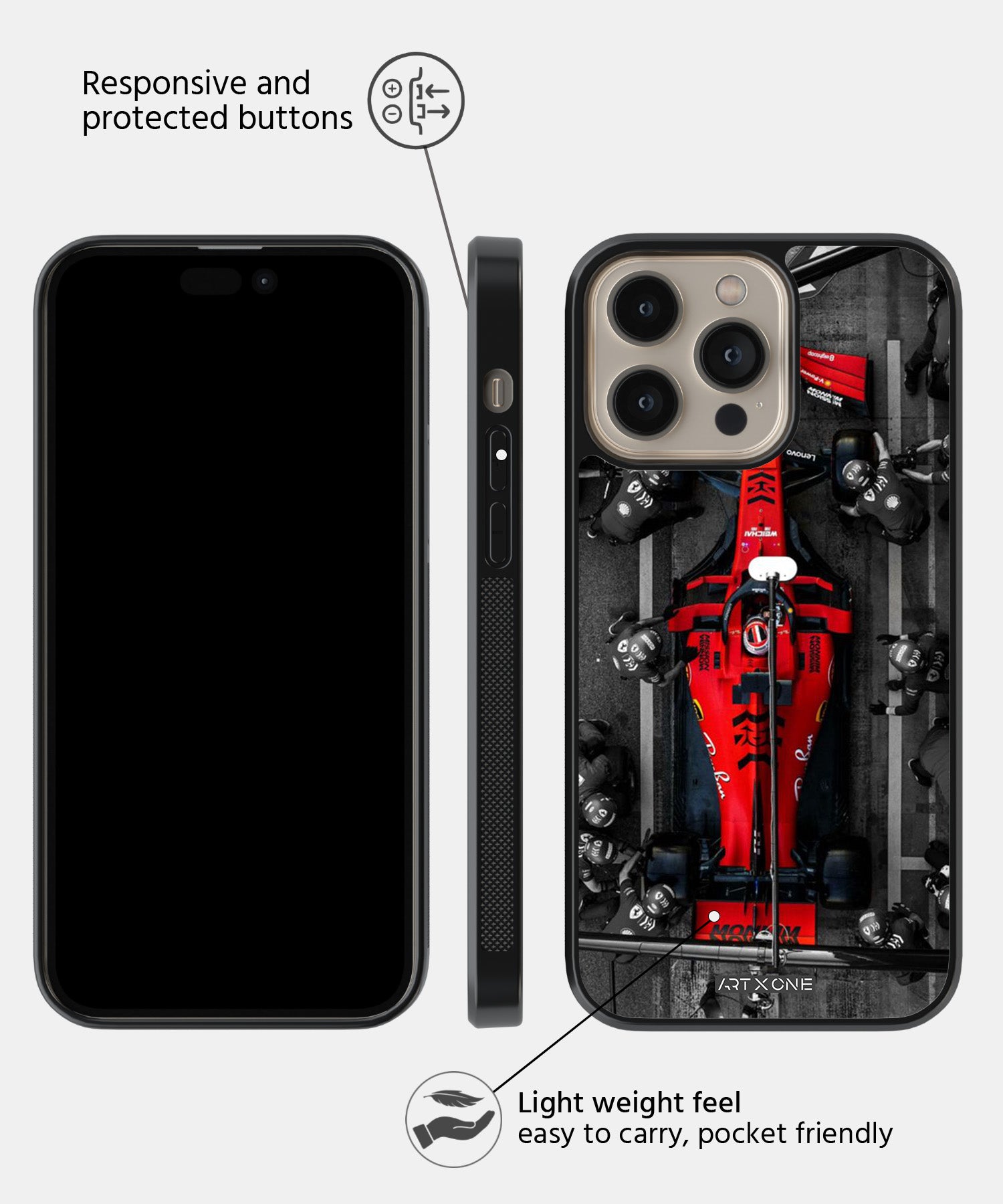 The Pistop Mobile Back Cover