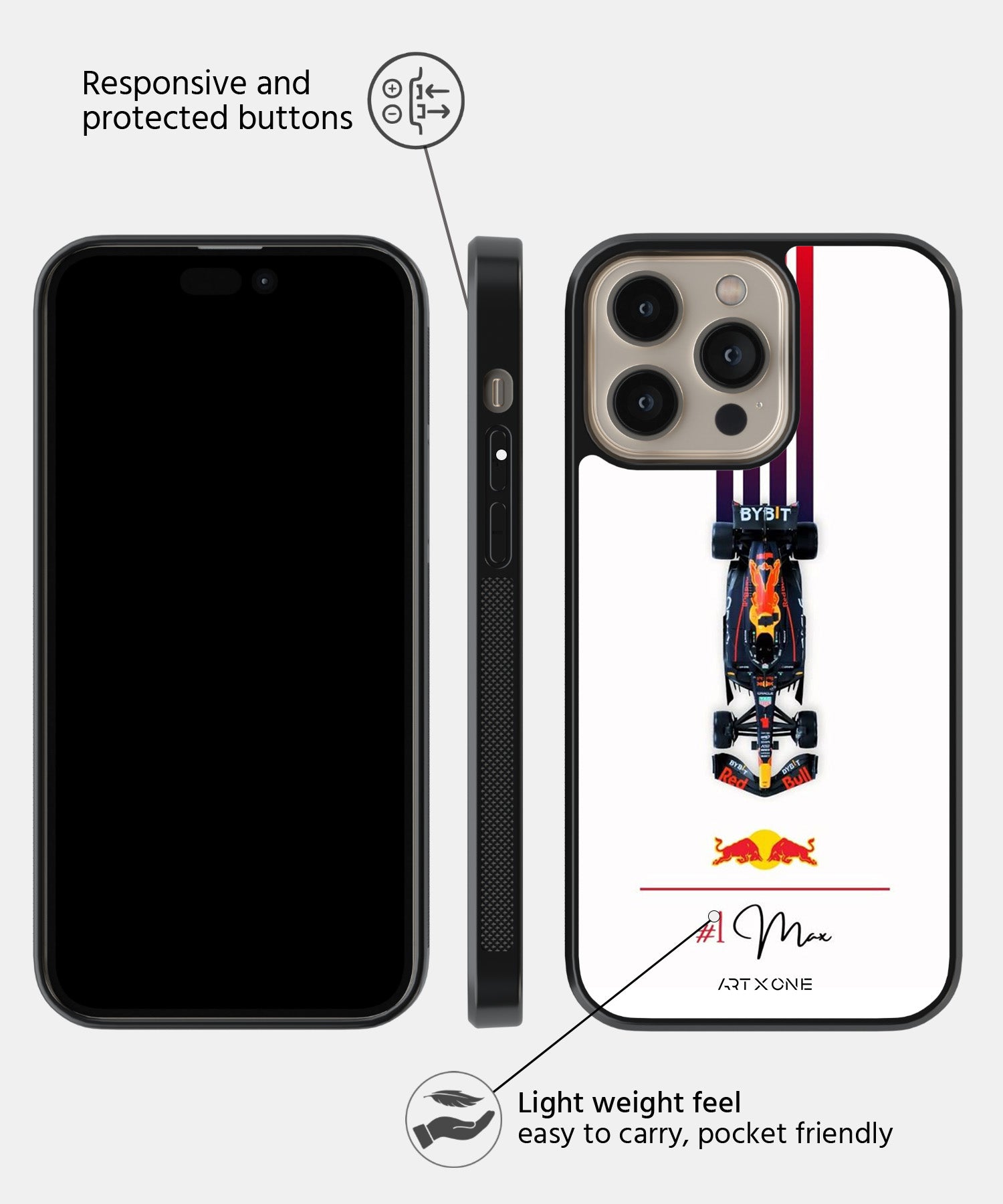 Red Bull Mobile Back Cover