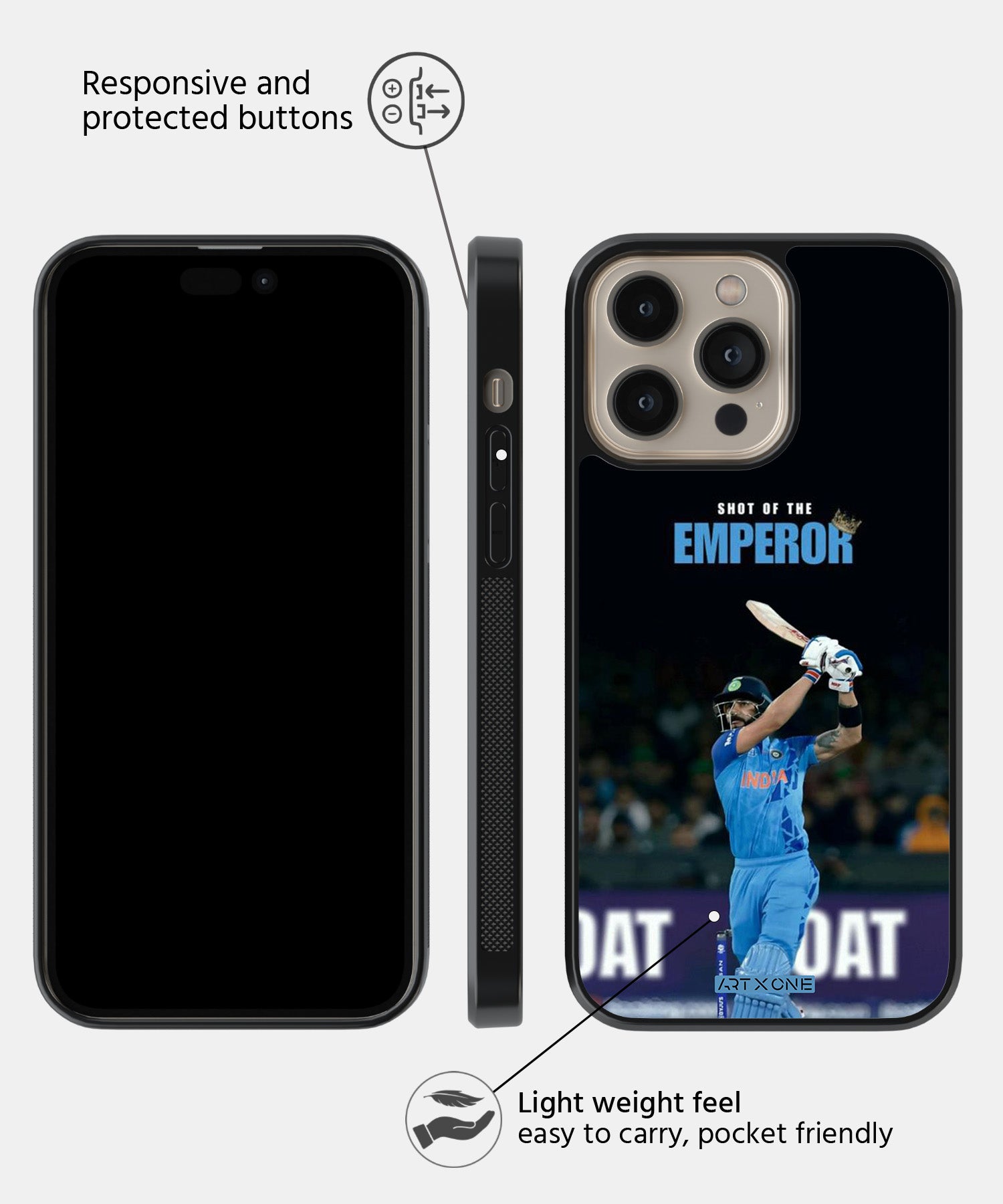 Shot of an Emperor Mobile Back Cover