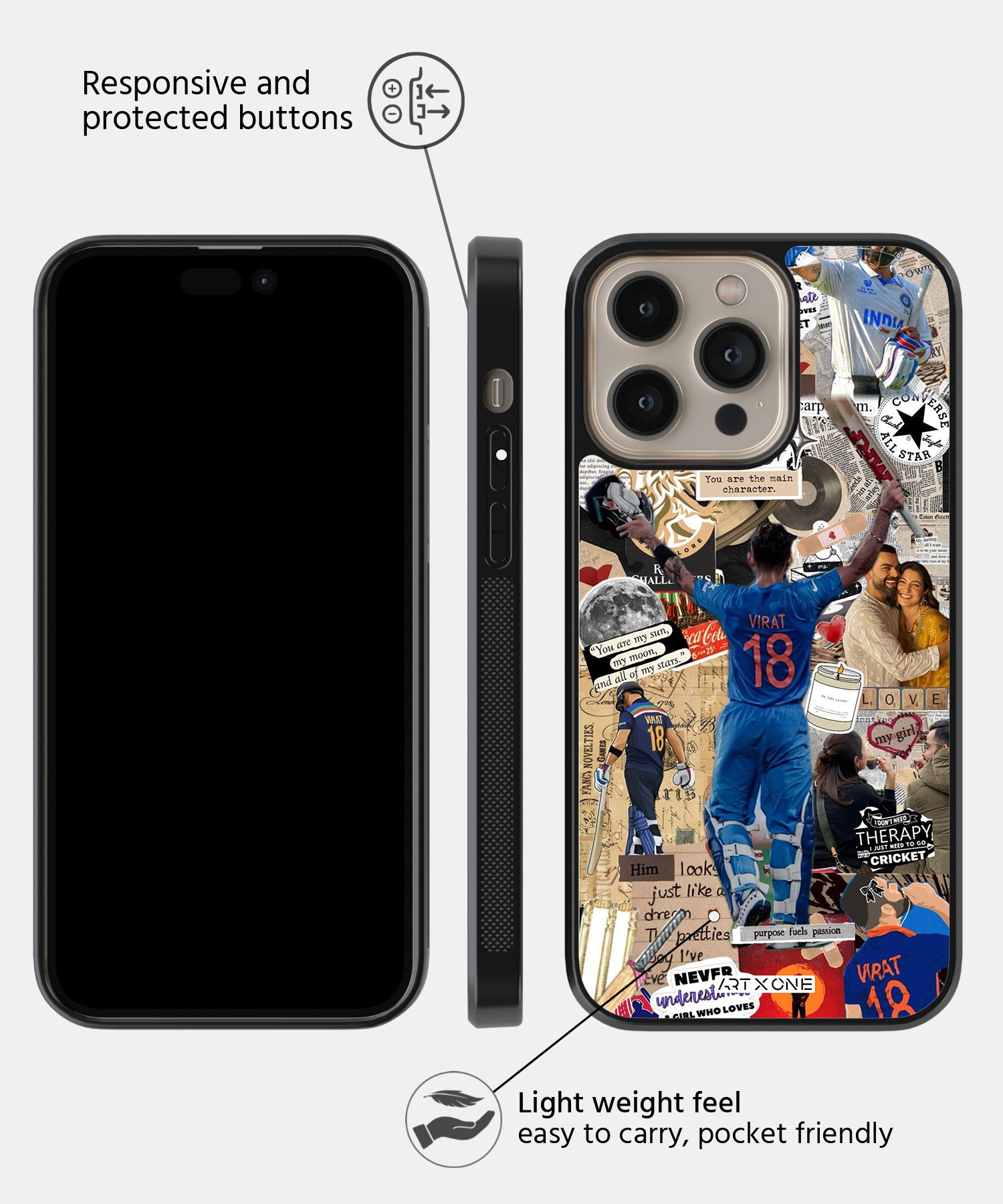 Virat Legacy Mobile Back Cover