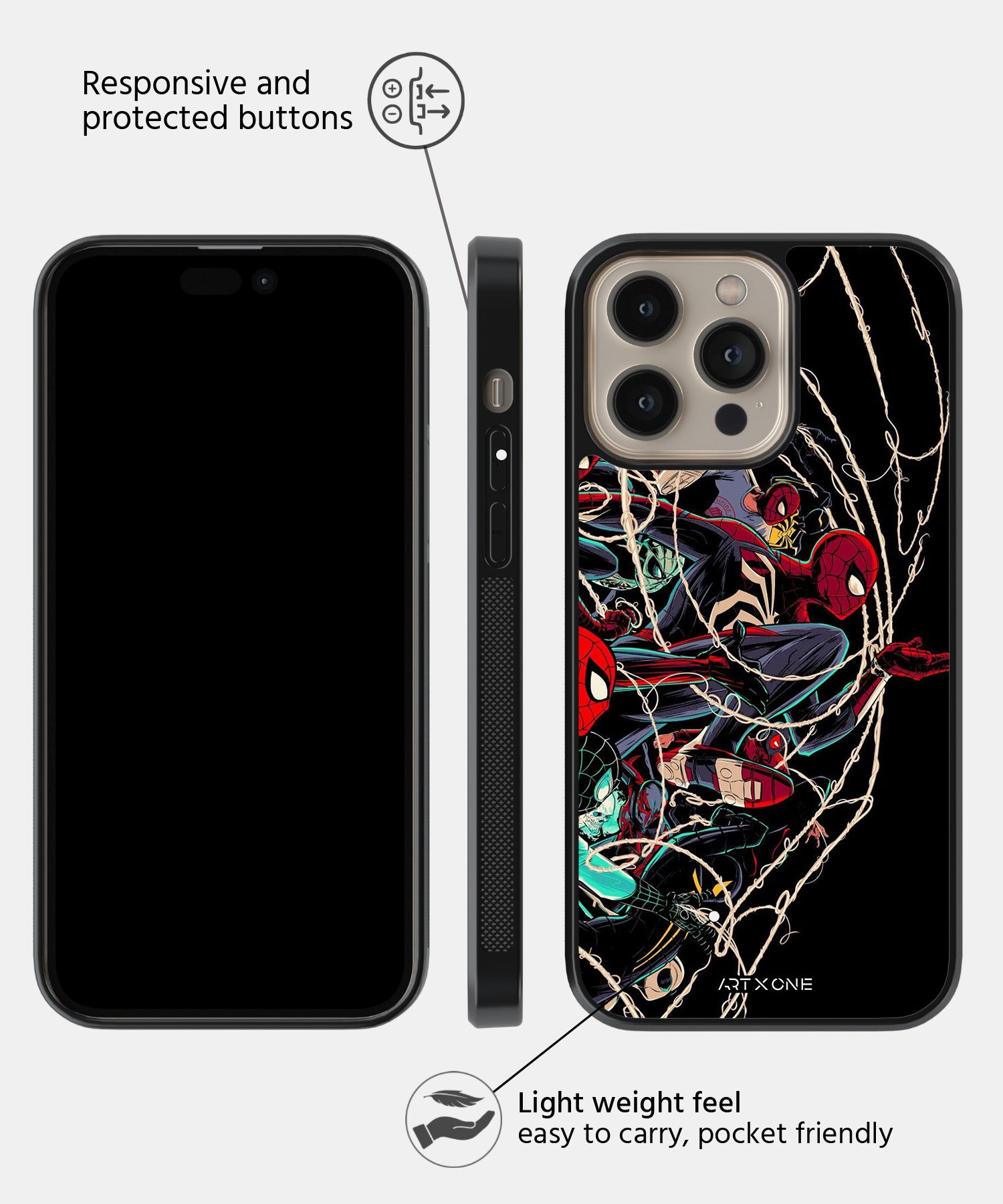 Spiderverse Mobile Back Cover