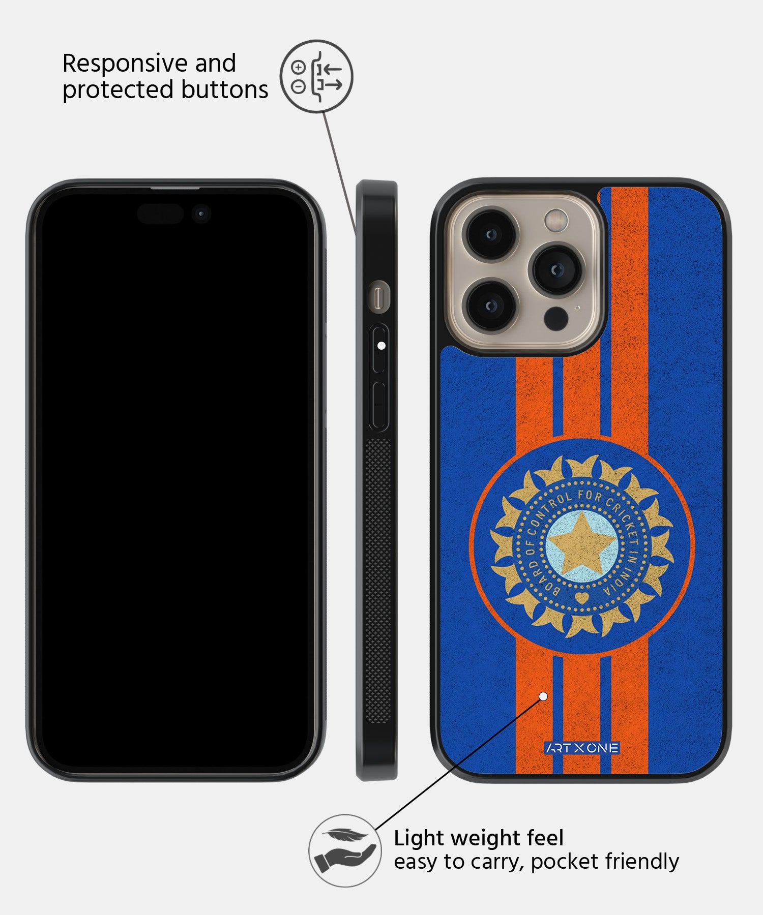 Team India Mobile Back Cover