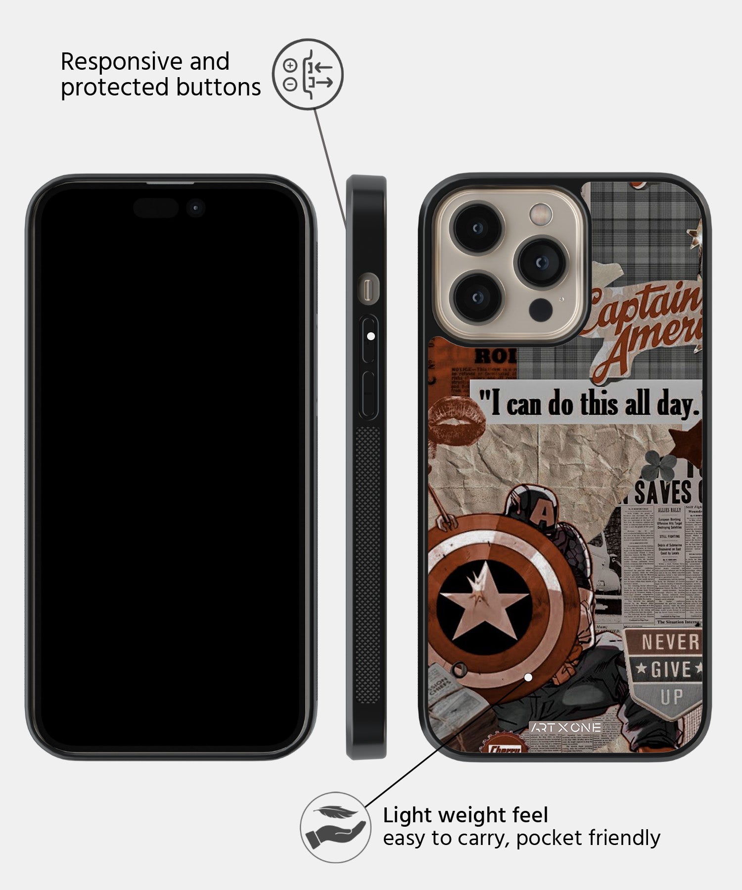 I can do this All Day Mobile Back Cover