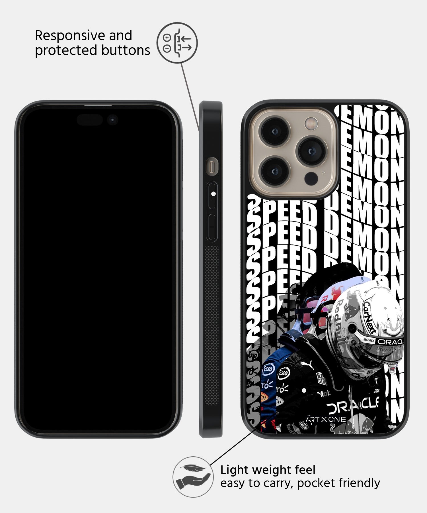 Speed Demon Mobile Back Cover