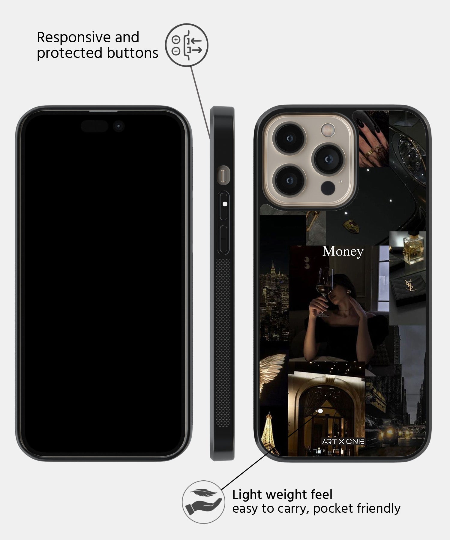 Rich Girl Mobile Back Cover