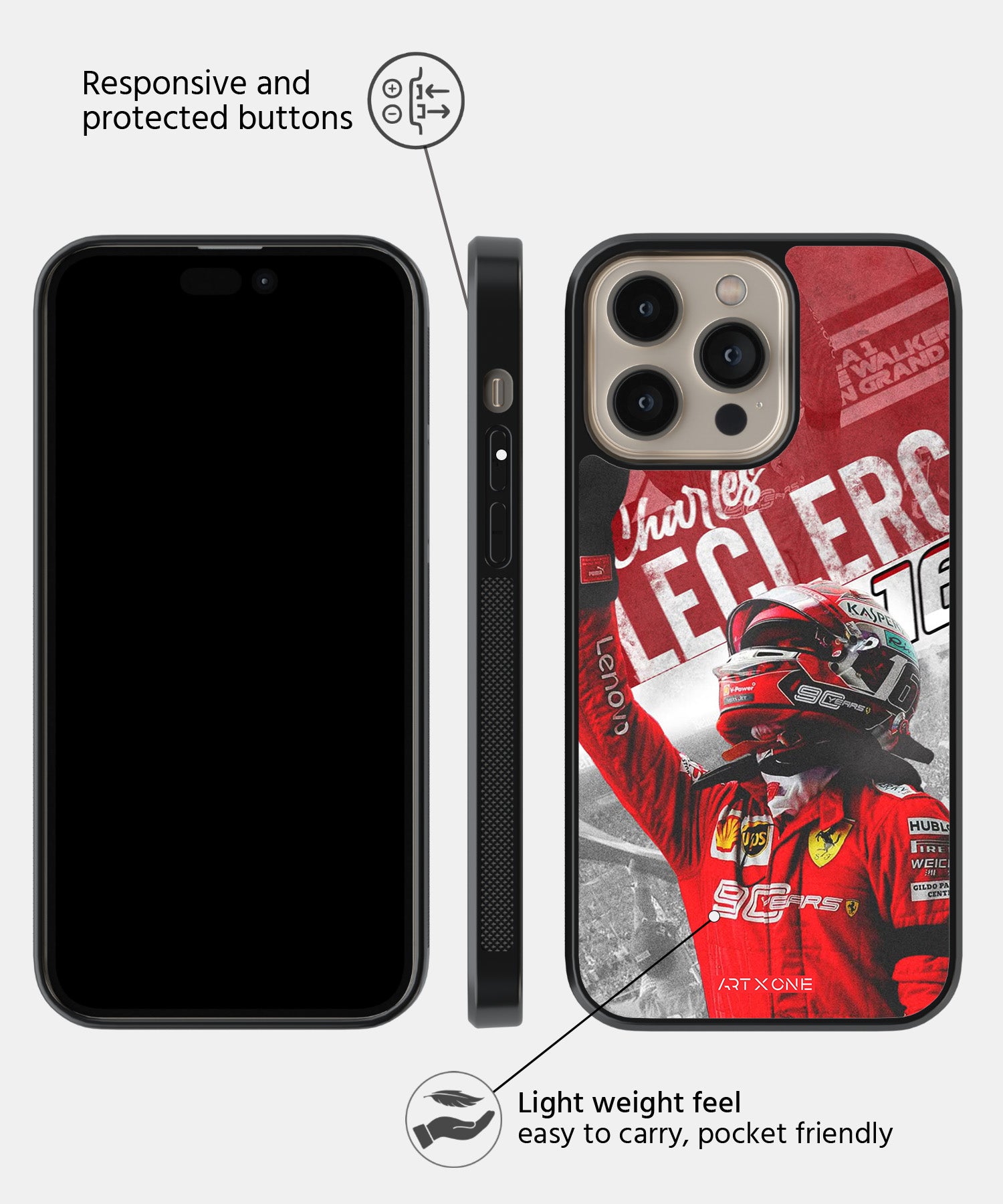 Leclerc Mobile Back Cover
