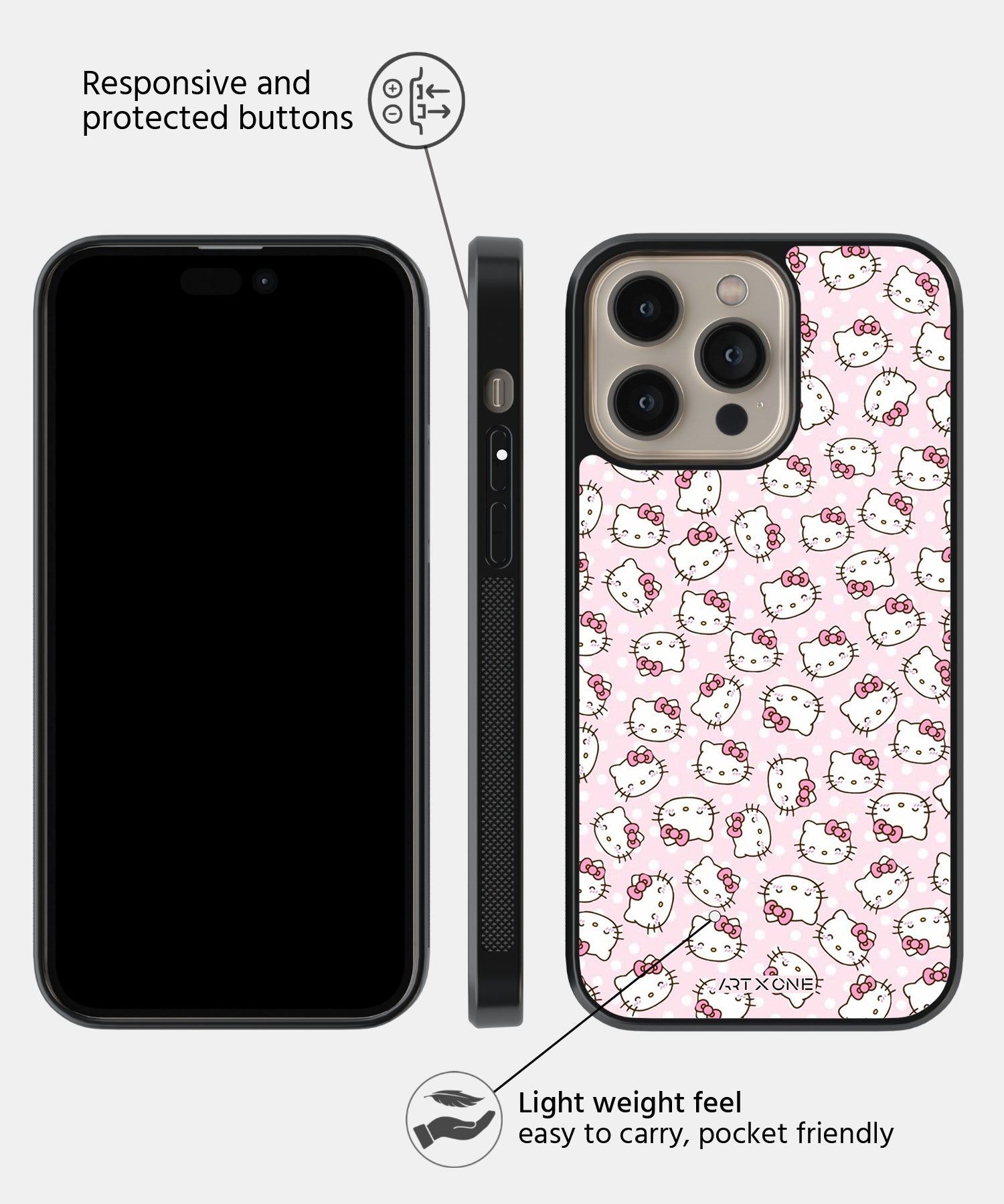 Kitty Mobile Back Cover