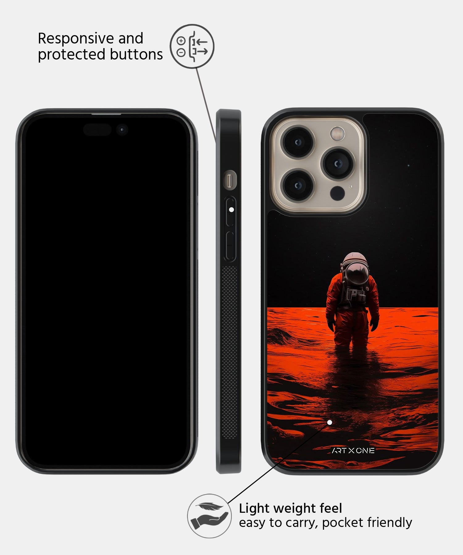 Hollow Mobile Back Cover