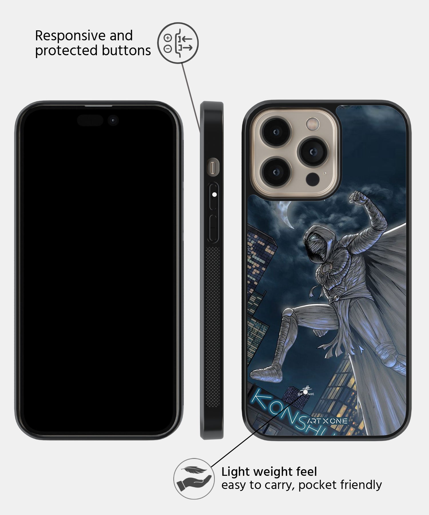 Moon Knight Mobile Back Cover