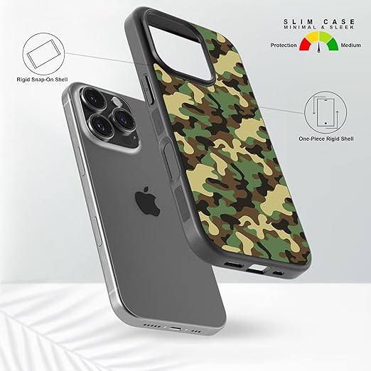 ARTXONE Brown Leopard Skin Printed Case for iPhone 16