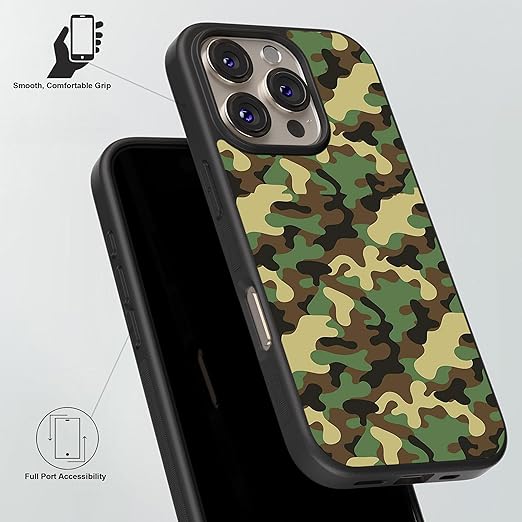 ARTXONE Brown Leopard Skin Printed Case for iPhone 16
