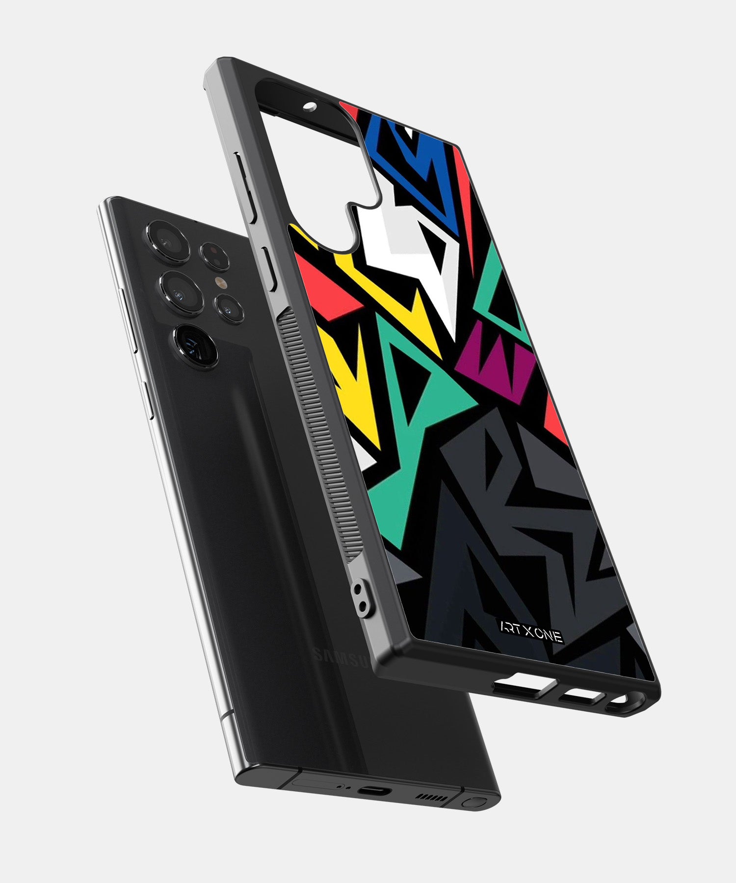 Abstract Colorful Geometric Pattern Mobile Back Cover
