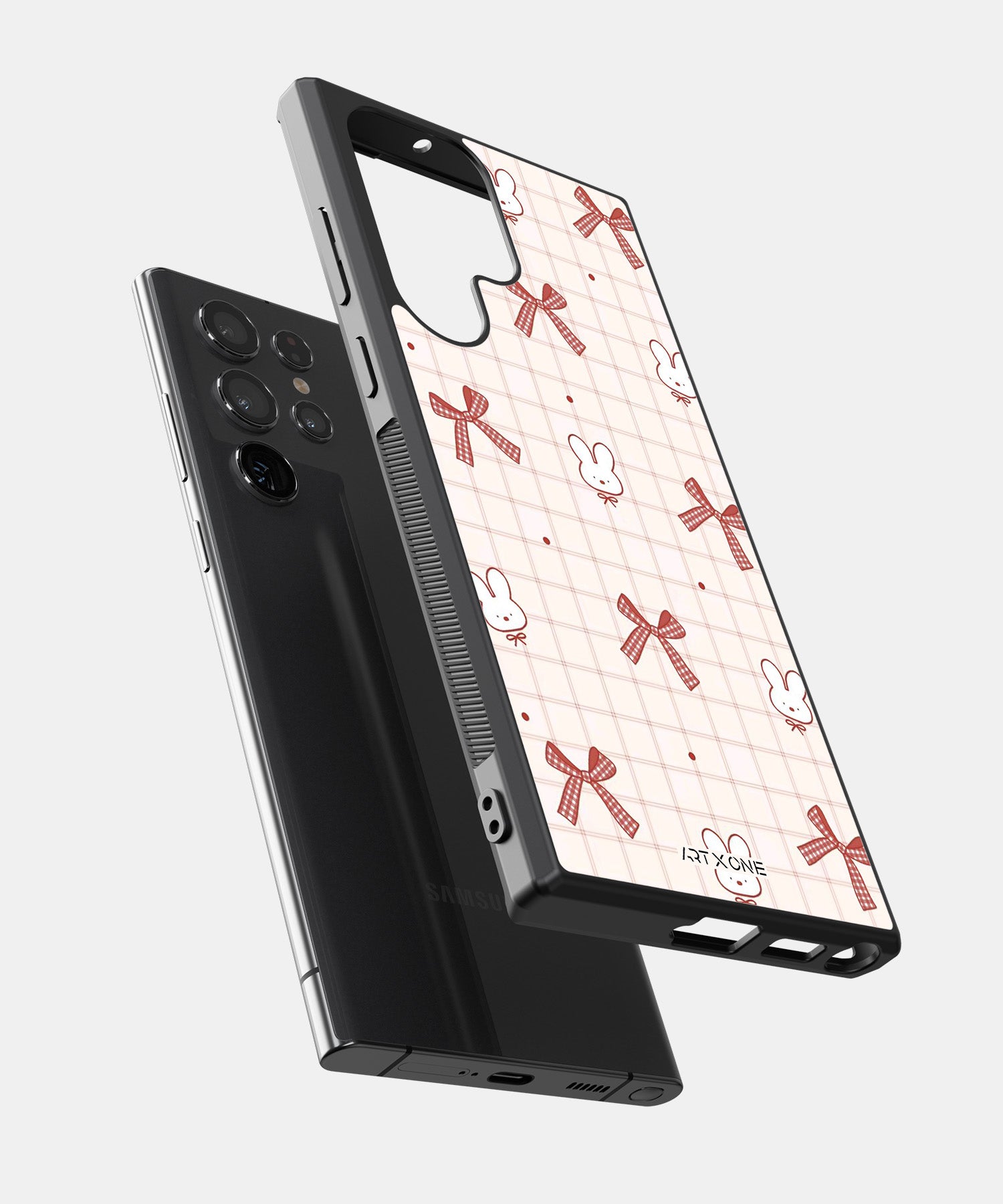 Gingham Hop Mobile Back Cover