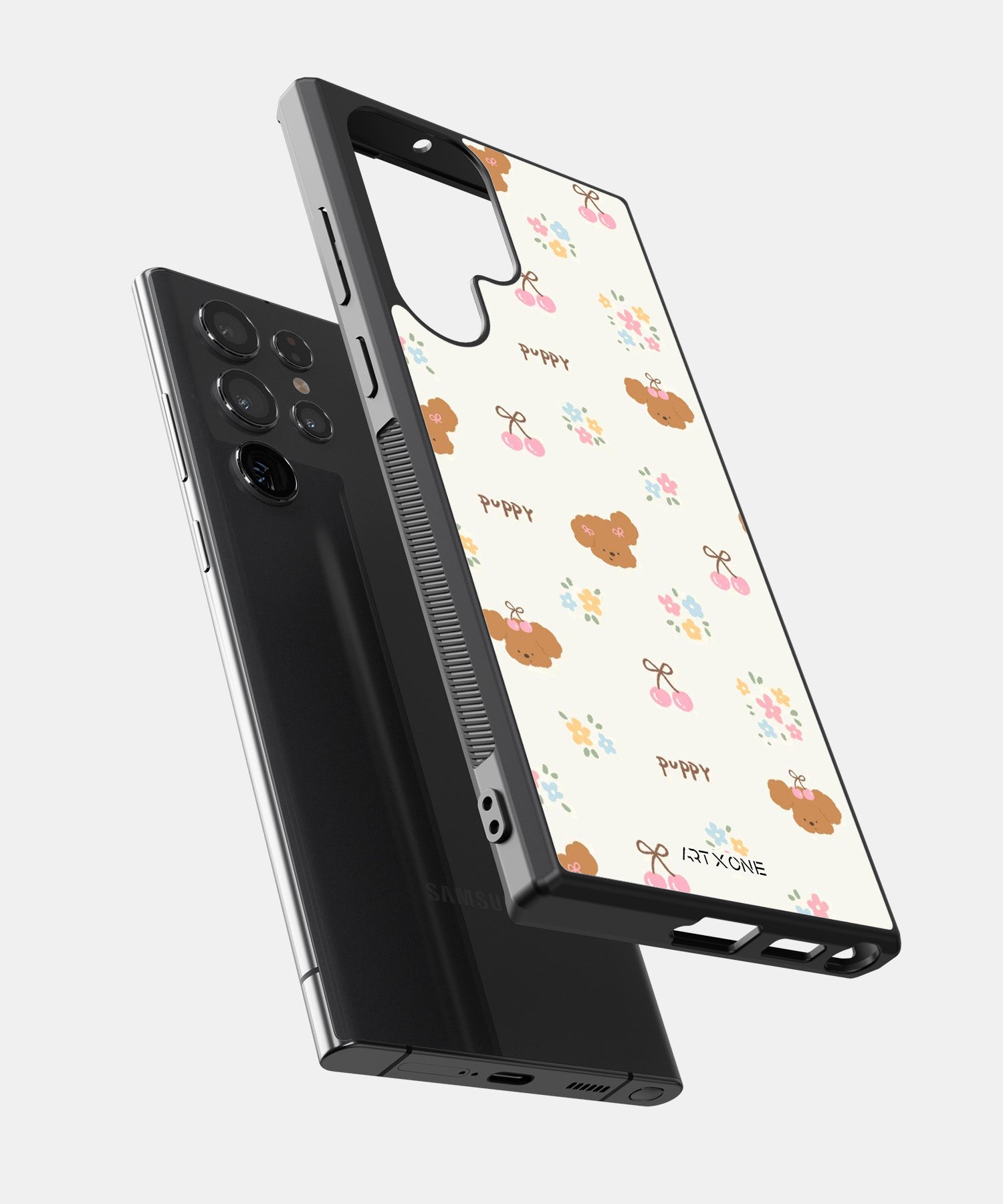 Cherry Pup Parade Mobile Back Cover